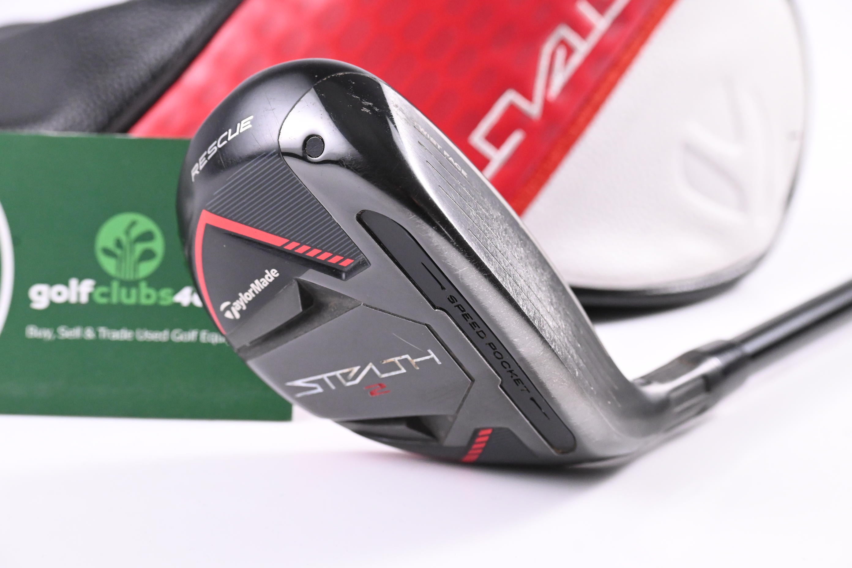Ladies Taylormade Stealth 2 #4 Hybrid / 22 Degree / Ladies Flex Fujikura Vista Pro