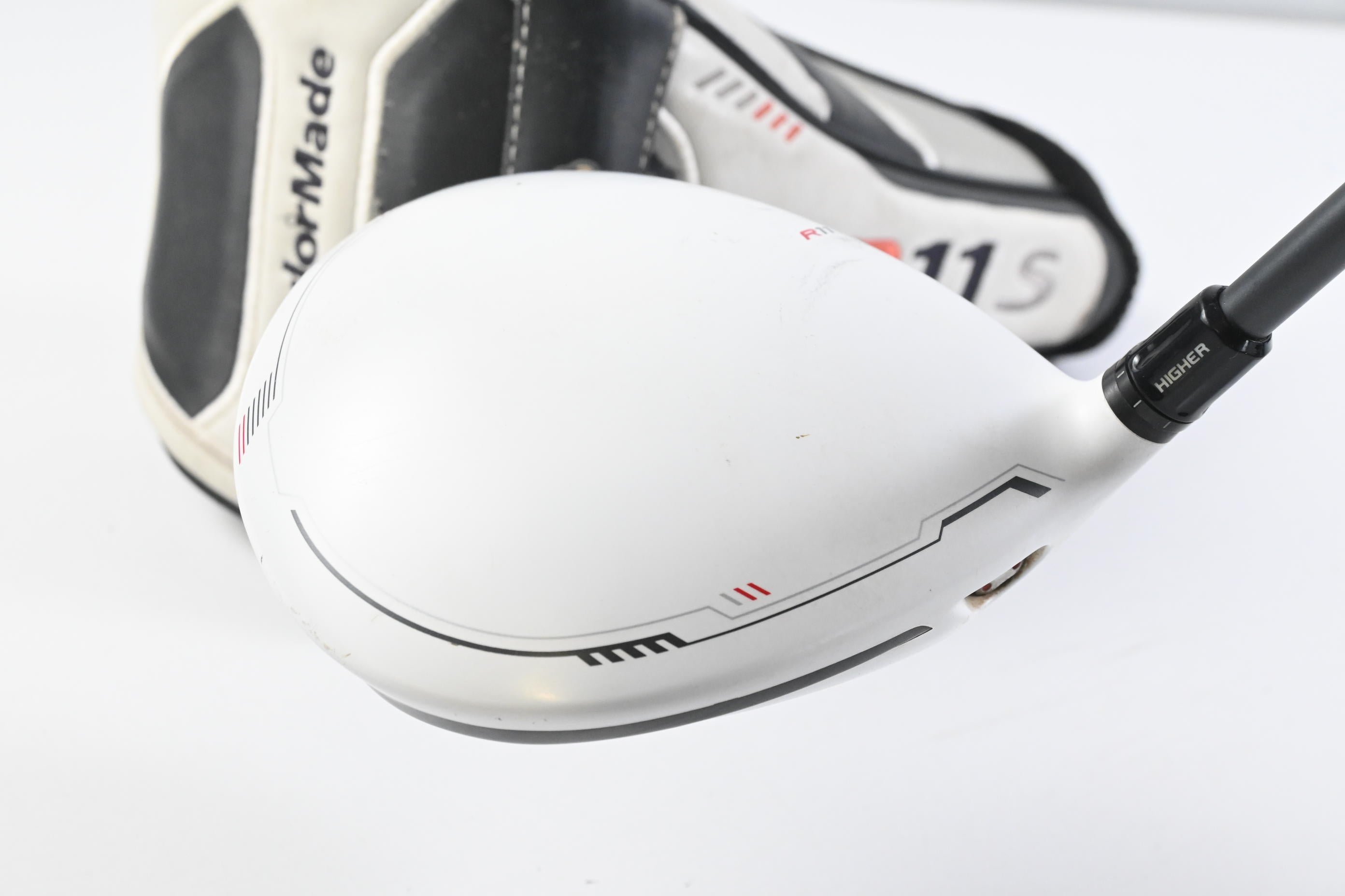 Left Hand Taylormade R11S Driver / 10.5 Degree / Regular Flex Aldila RIP Phenom