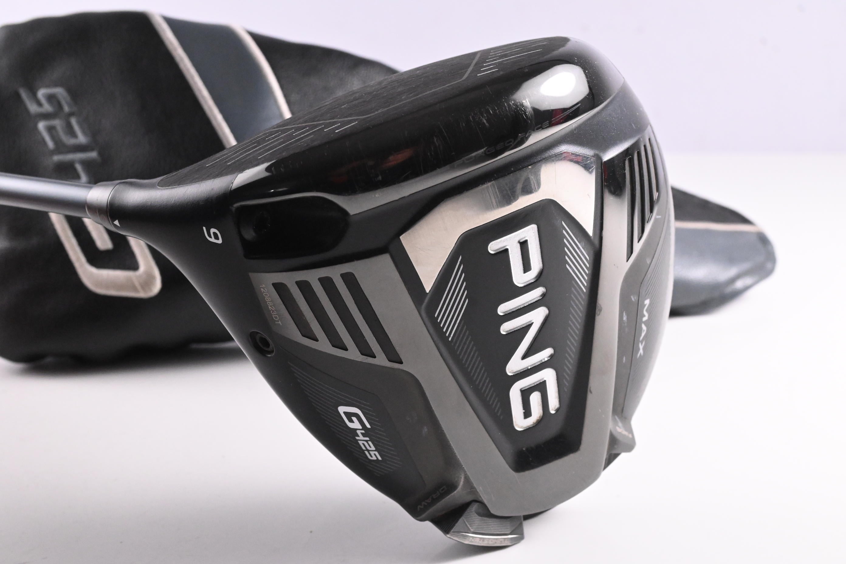 Left Hand Ping G425 Max Driver / 9 Degree / Stiff Flex Ping Alta CB Slate 55 Shaft
