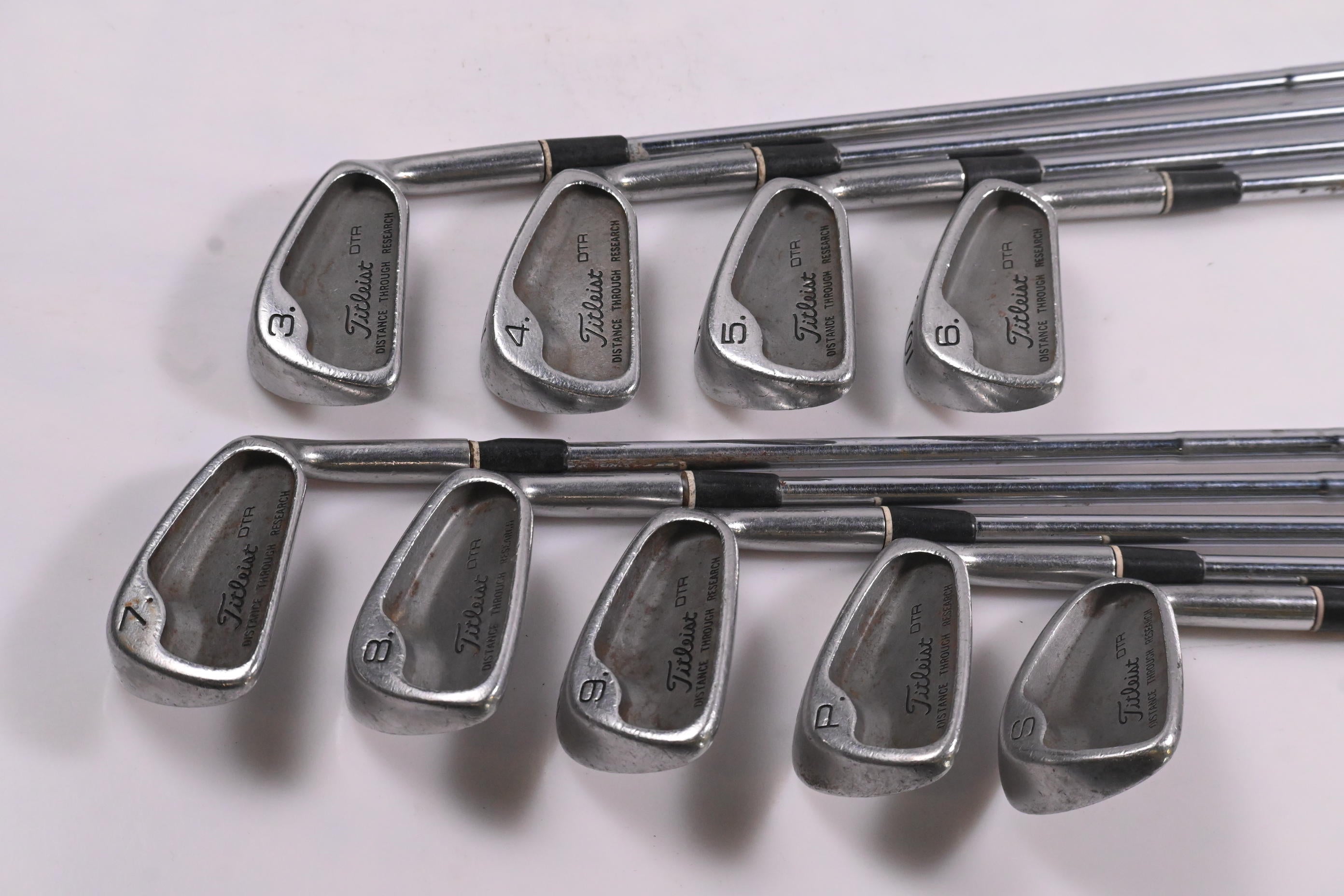 Titleist DTR Irons / 3-PW+SW / Regular Flex Dynamic Shafts