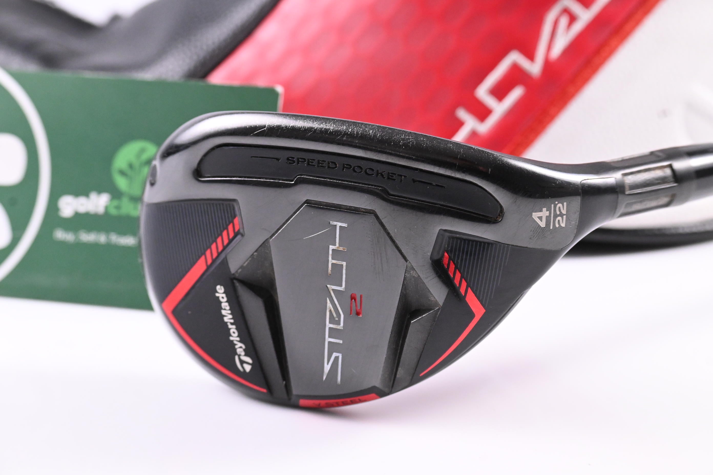 Ladies Taylormade Stealth 2 #4 Hybrid / 22 Degree / Ladies Flex Fujikura Vista Pro