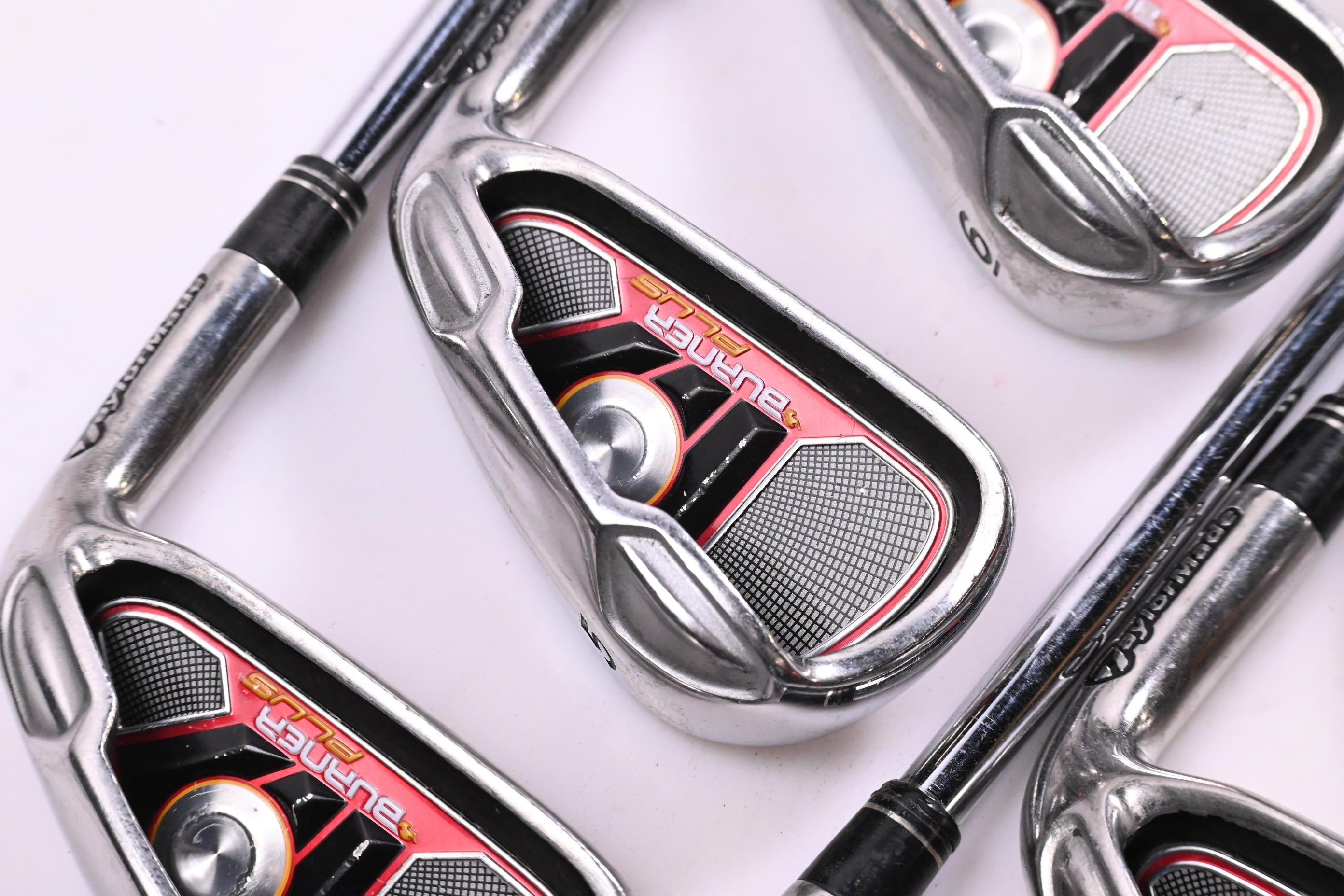 Taylormade Burner Plus Irons / 4-PW+SW / UniFlex Taylormade 85 Shafts