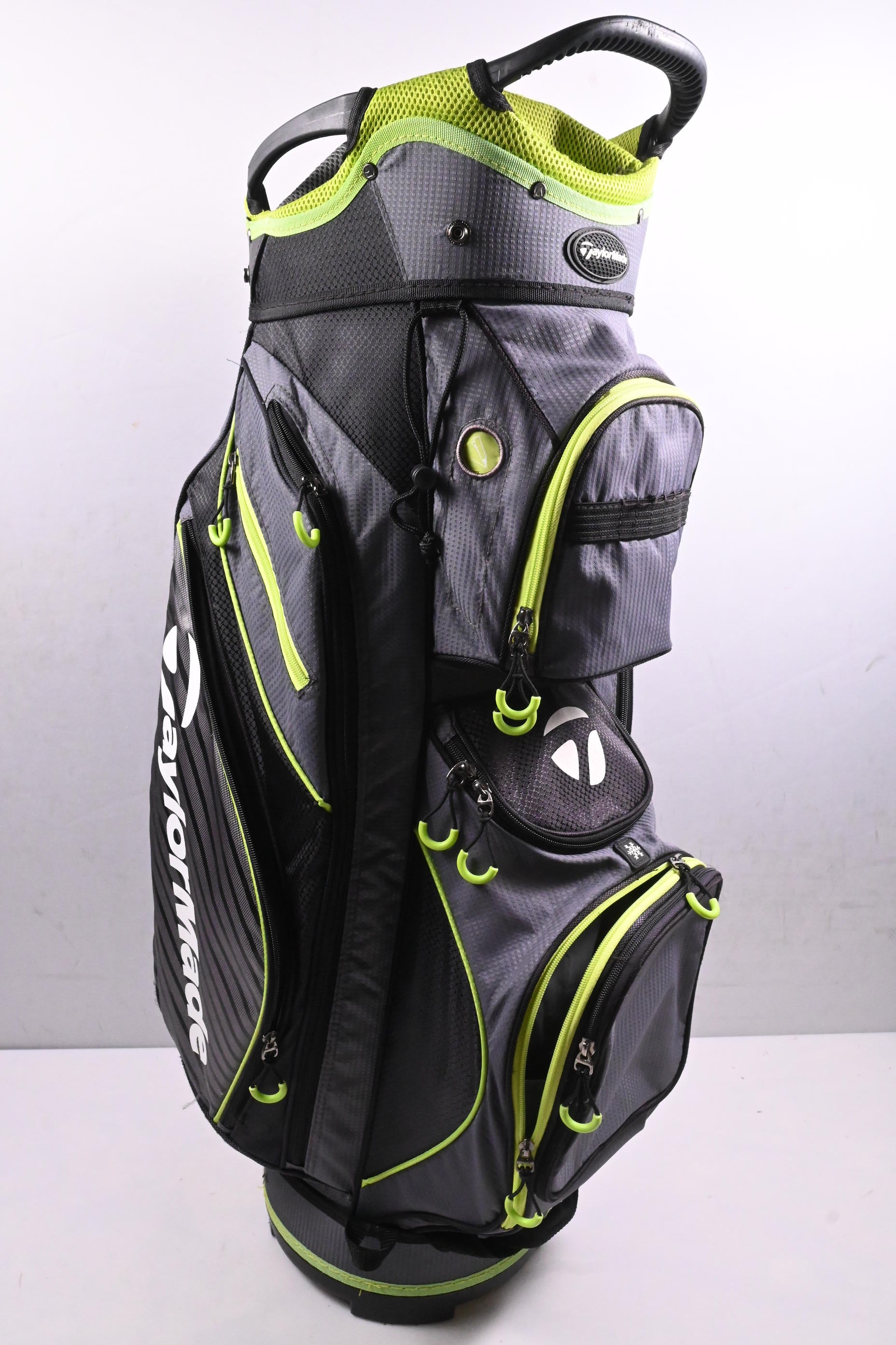 Taylormade Pro 6.0 Cart Bag / 14-Way Divider / Black, Green, Grey