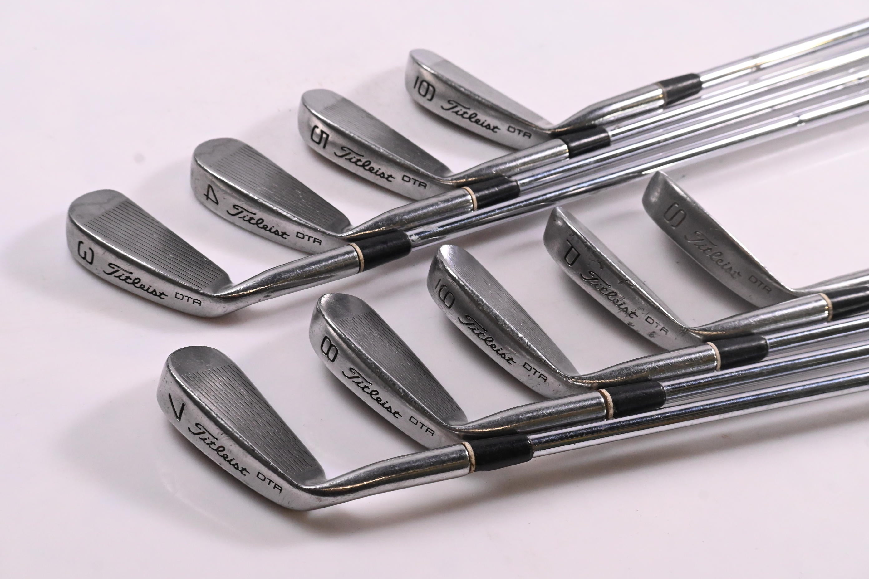 Titleist DTR Irons / 3-PW+SW / Regular Flex Dynamic Shafts