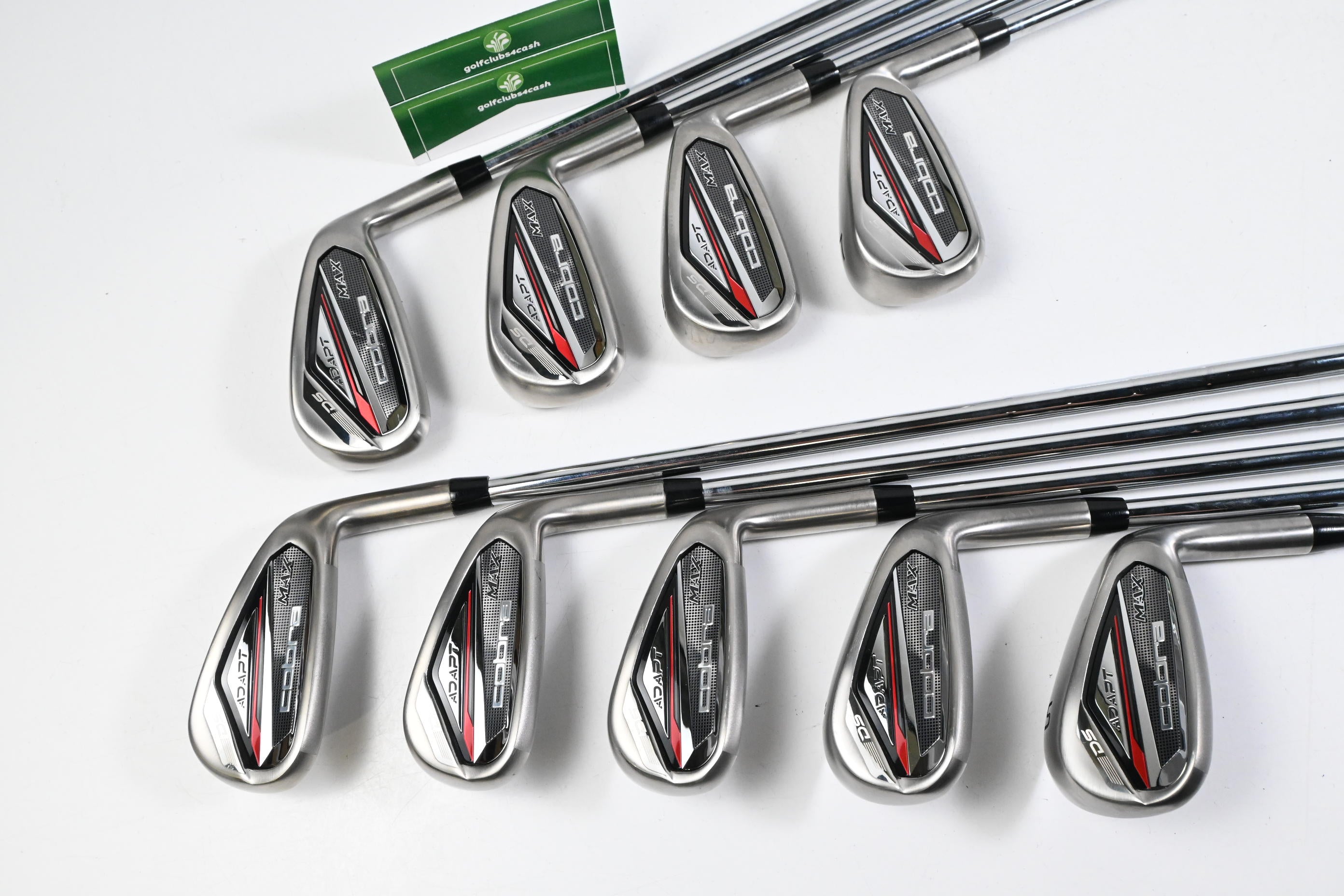 Cobra DS-Adapt Max Irons / 4-PW+GW+SW / Regular Flex KBS Tour Lite Shafts