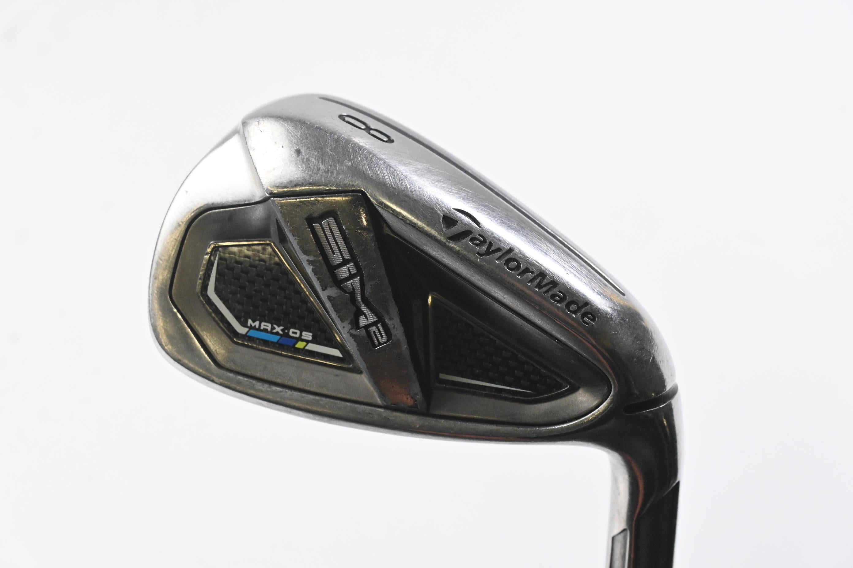 Taylormade SIM2 Max OS #8 Iron / Regular Flex KBS MAX MT 85 Shaft