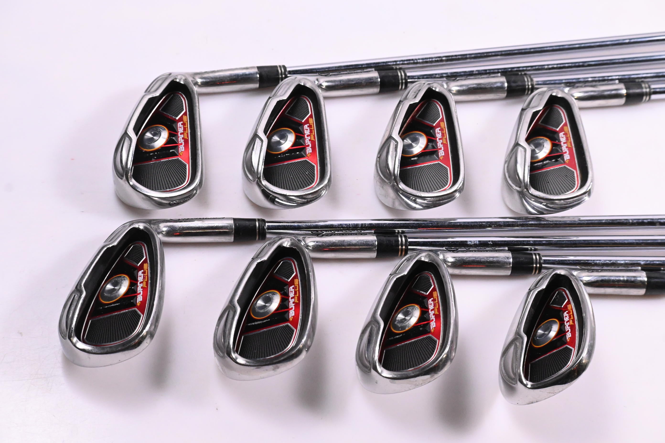 Taylormade Burner Plus Irons / 4-PW+SW / UniFlex Taylormade 85 Shafts