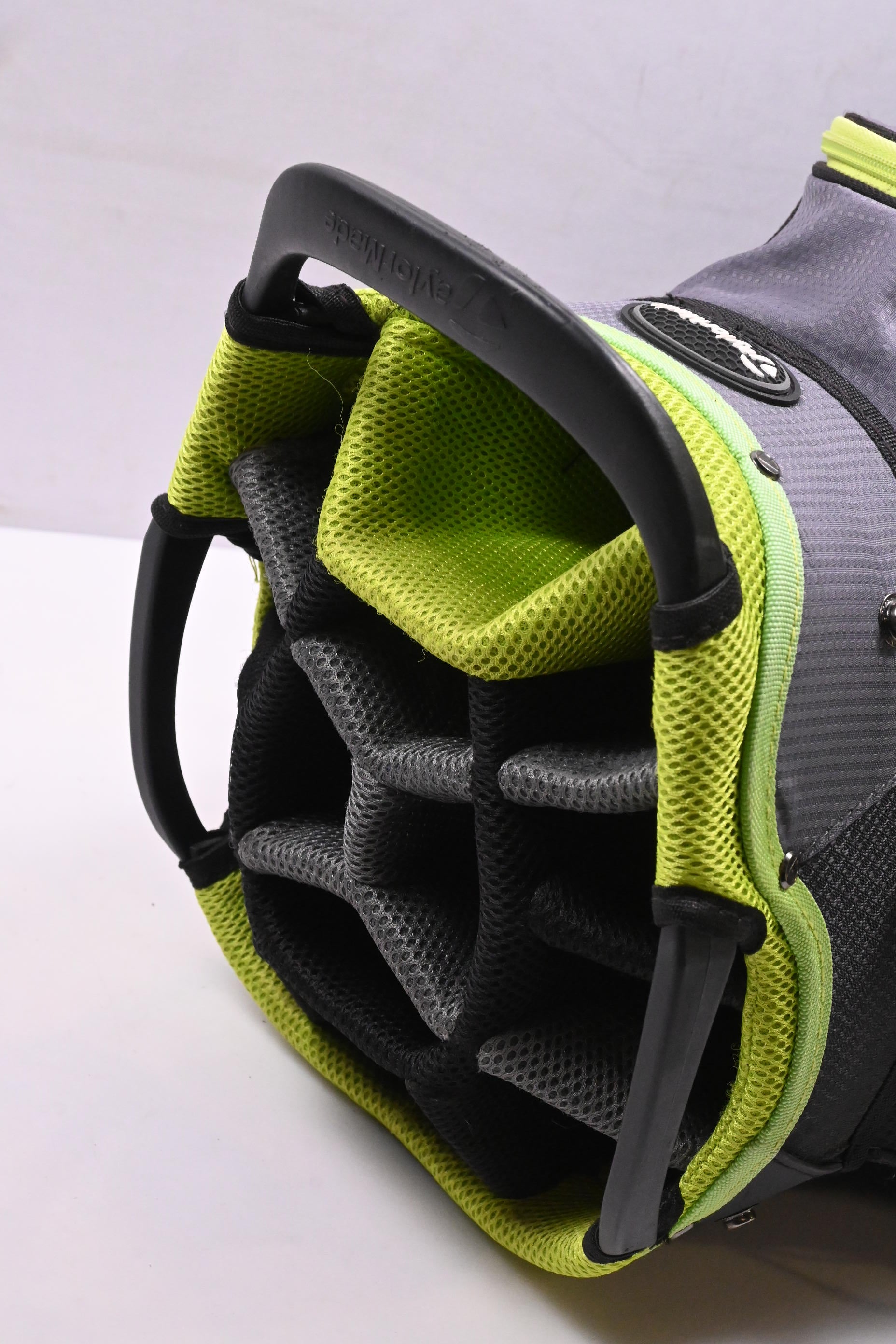 Taylormade Pro 6.0 Cart Bag / 14-Way Divider / Black, Green, Grey
