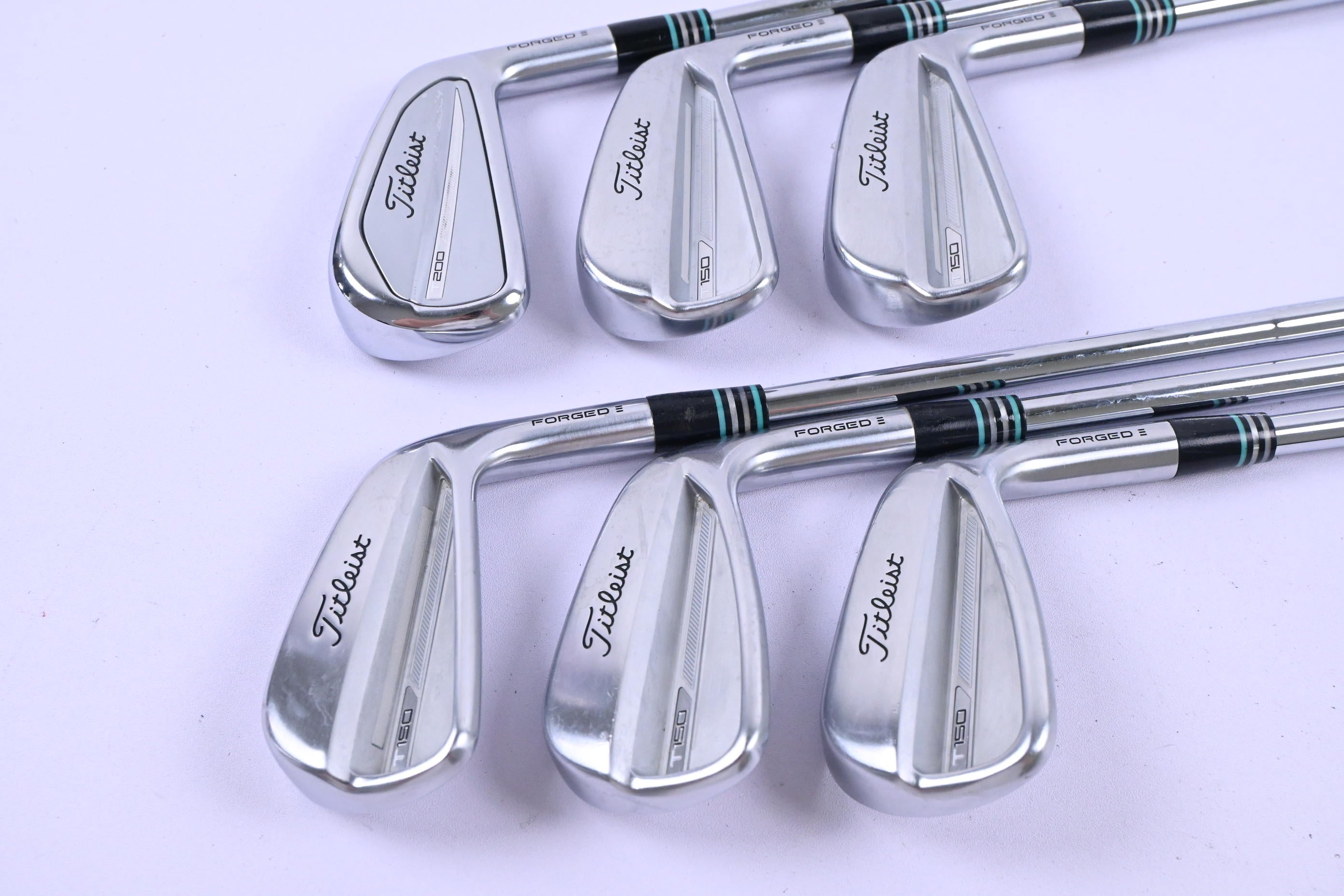 Titleist T200/T150 Combo 2023 Irons / 4-9Iron / Stiff+ Flex KBS Pro+ Tour 125