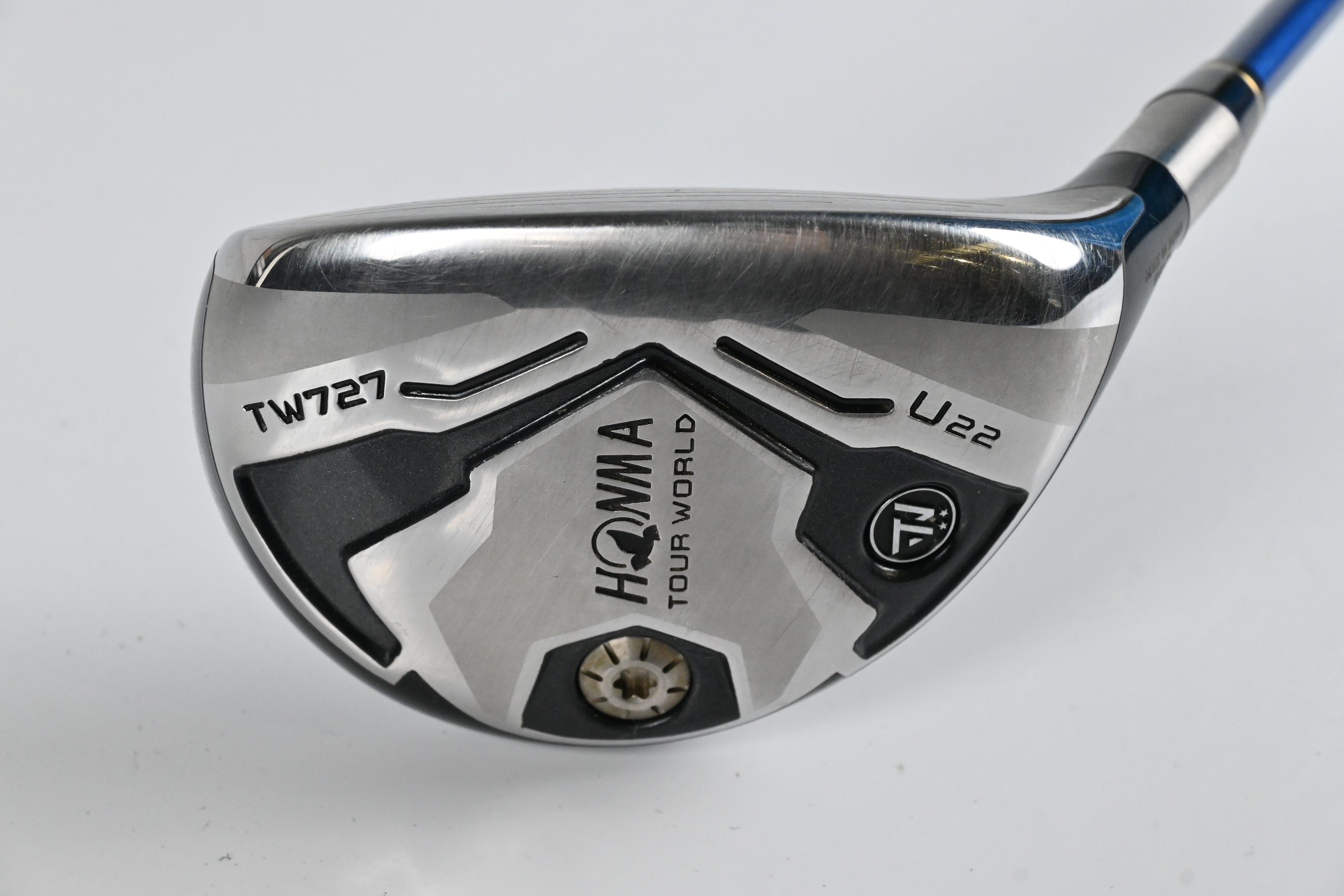 Honma TW727 UT #4 Hybrid / 22 Degree / Stiff Flex ARMRQ 8 54 Shaft