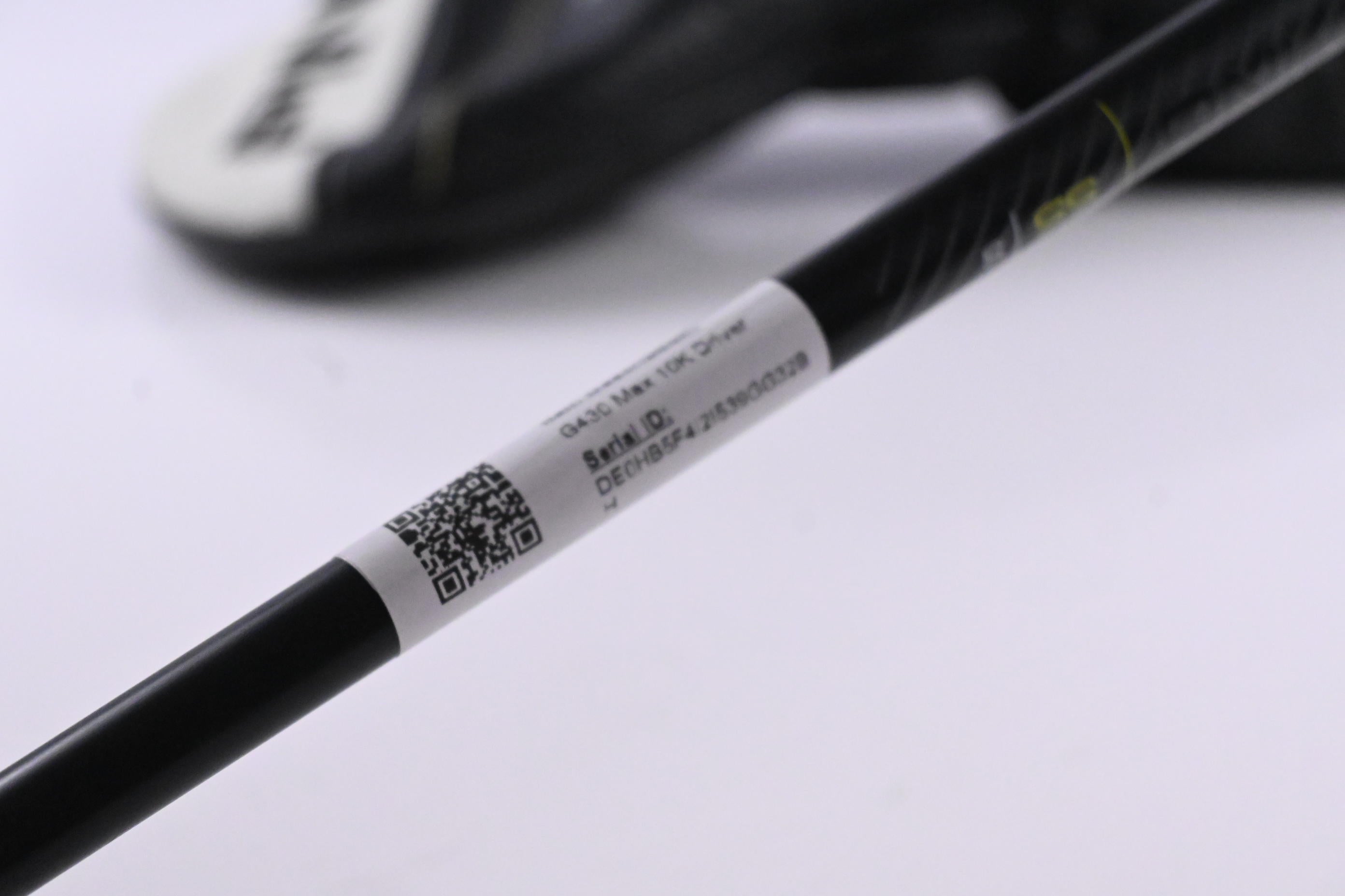 Ping G430 Max 10K Driver / 10.5 Degree / Stiff Flex Ping ALTA CB Black 55 Shaft