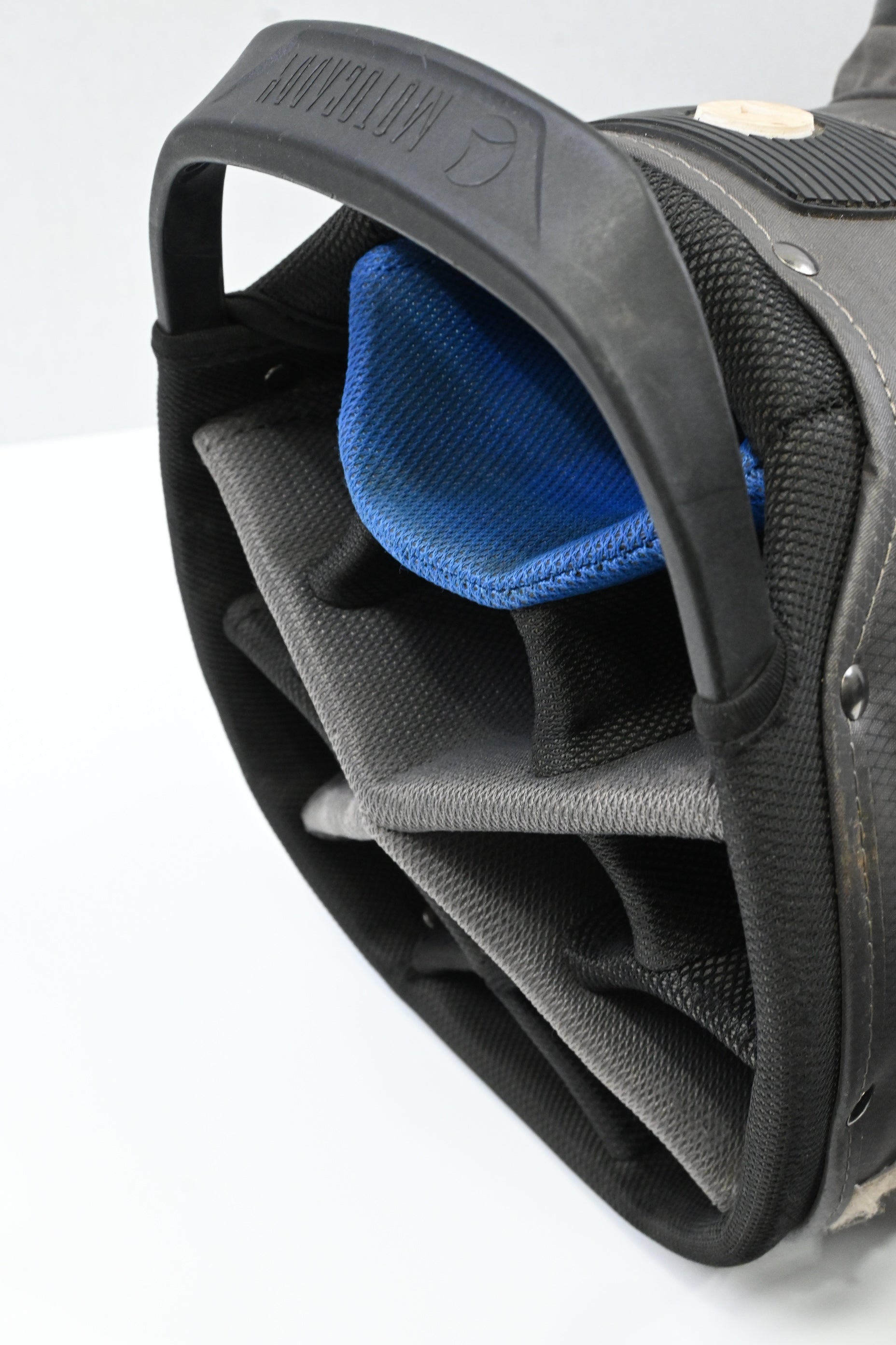 Motocaddy Dry Series Cart Bag / 14-Way Divider / Grey, Black, Blue