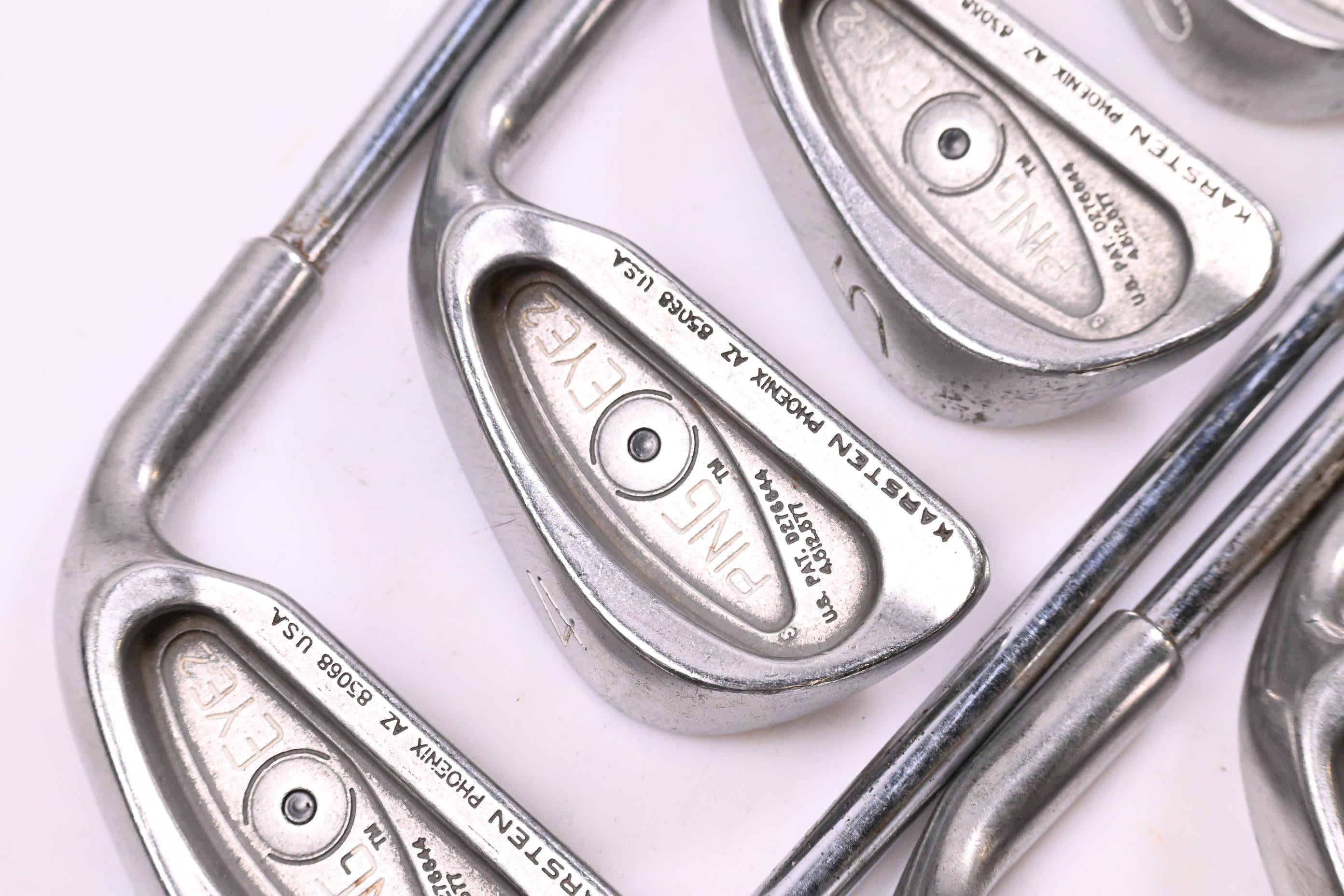 Ping Eye 2 Irons / 3-PW+SW / Black Dot / Stiff Flex Ping Karsten Shafts