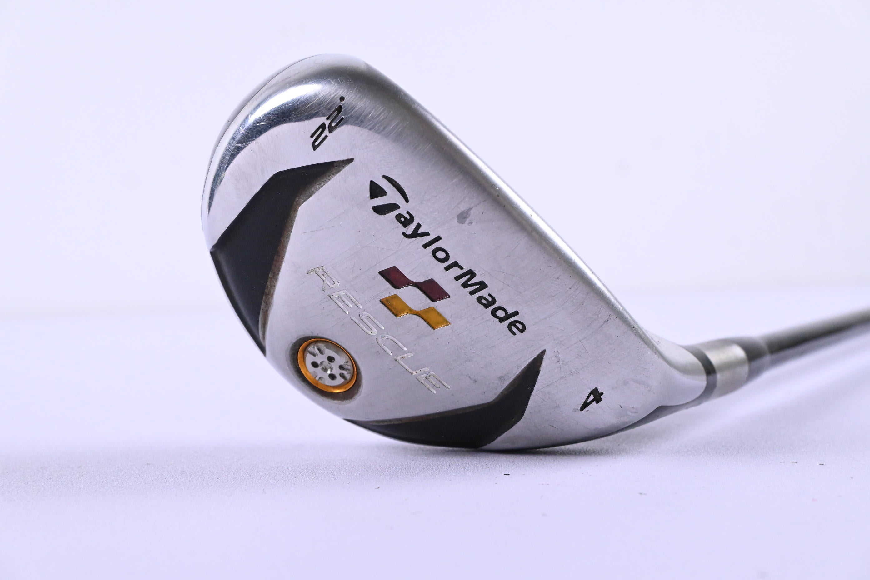 Taylormade Rescue 2009 #4 Hybrid / 22 Degree / Regular Flex REAX 65 Shaft