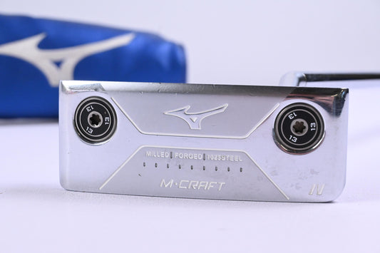 Mizuno M-Craft White Satin IV Putter / 35 Inch