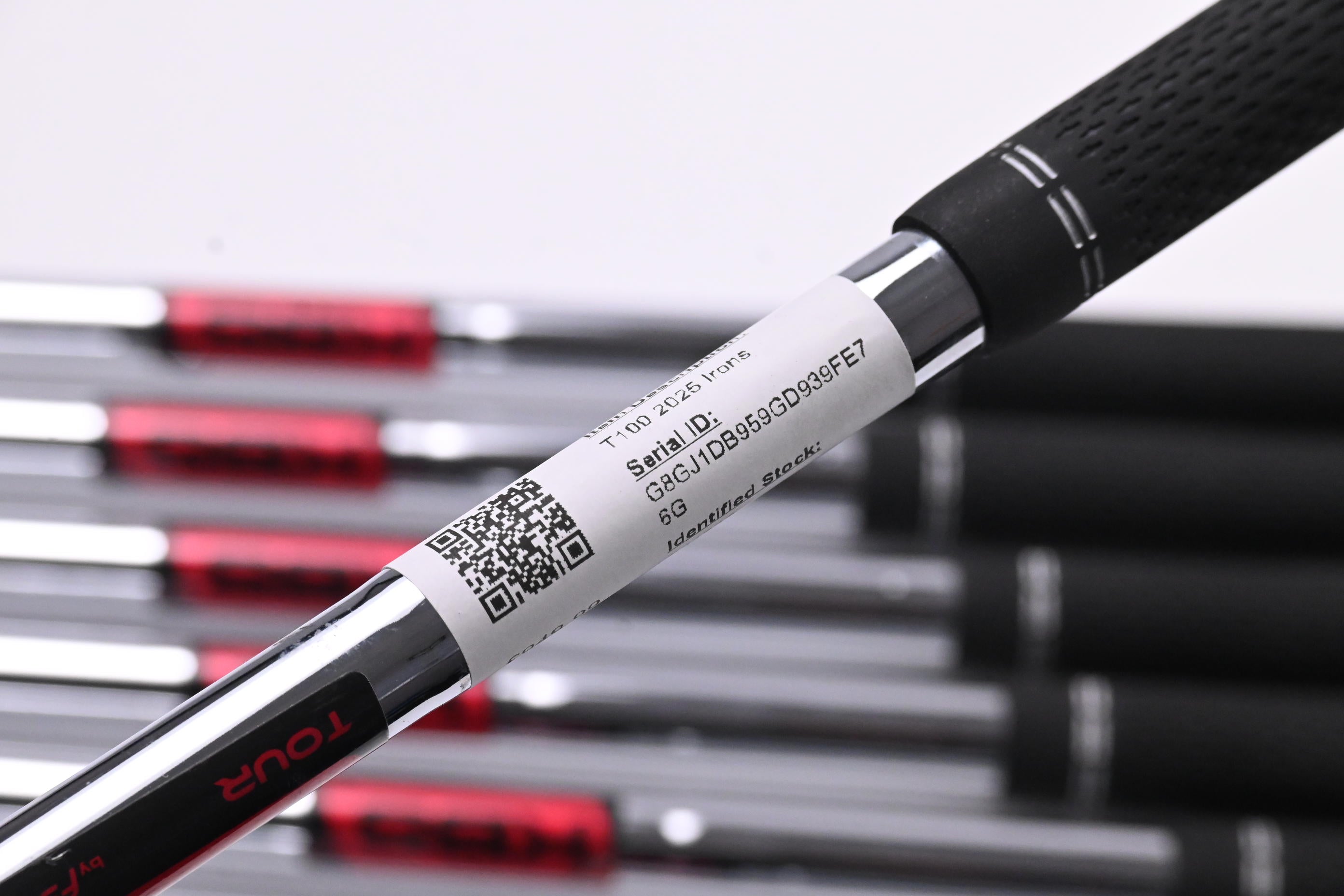 Titleist T100 2025 Irons / 4-PW / Stiff Flex KBS Tour Shafts