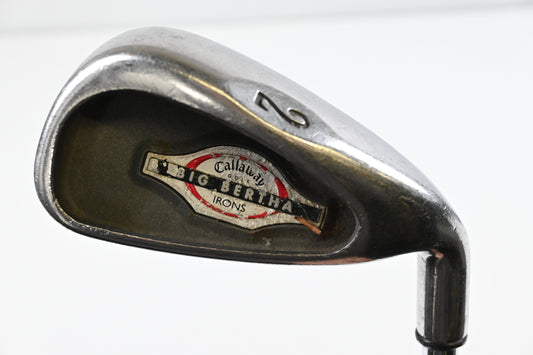 Callaway Big Bertha 2002 #2 Iron / 18 Degree / Stiff Flex Steel Shaft