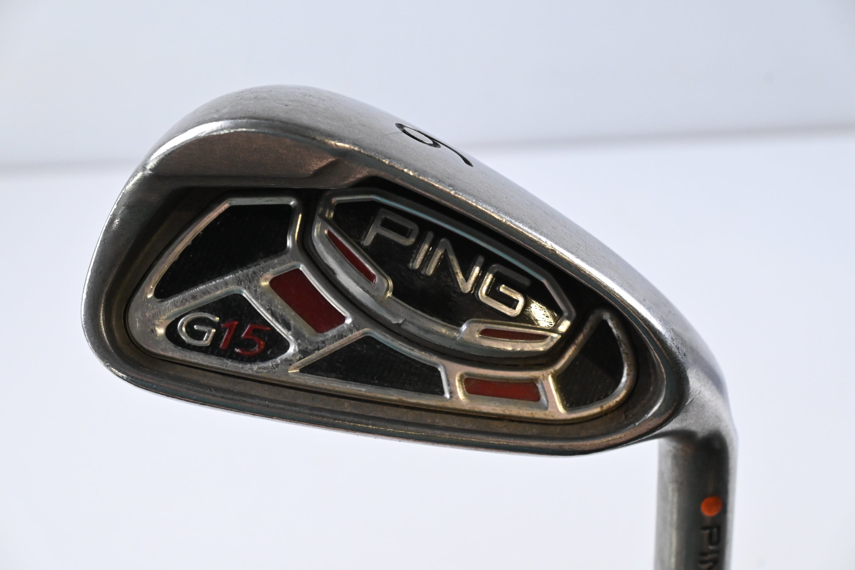Ping G15 #6 Iron / Orange Dot / Senior Flex Ping AWT Shaft