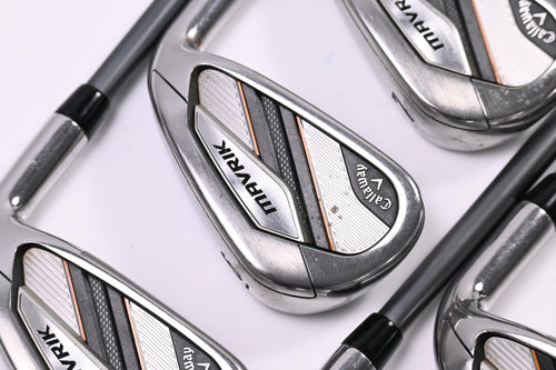 Callaway Mavrik Irons / 5-PW+GW+SW / Regular Flex Catalyst 65 Shafts