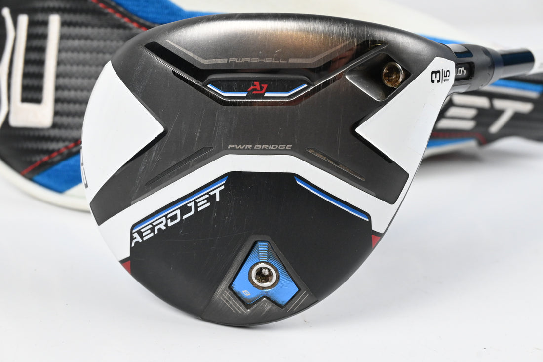 Cobra Aerojet #3 Wood / 15 Degree / Stiff Flex Kai'li Blue 60 Shaft