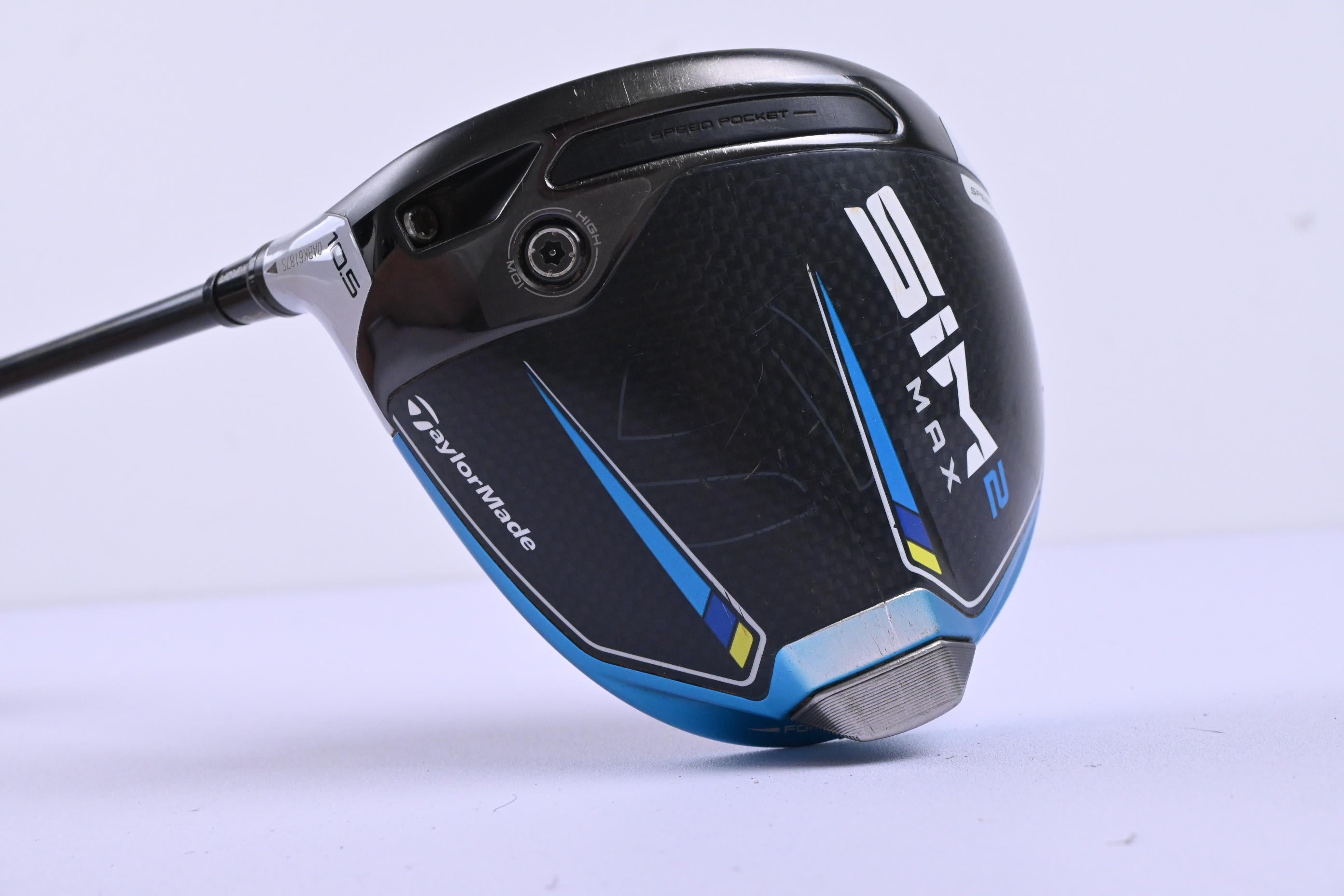 Left Hand Taylormade SIM2 Max Driver / 10.5 Degree / Senior Flex Hypersonic SK