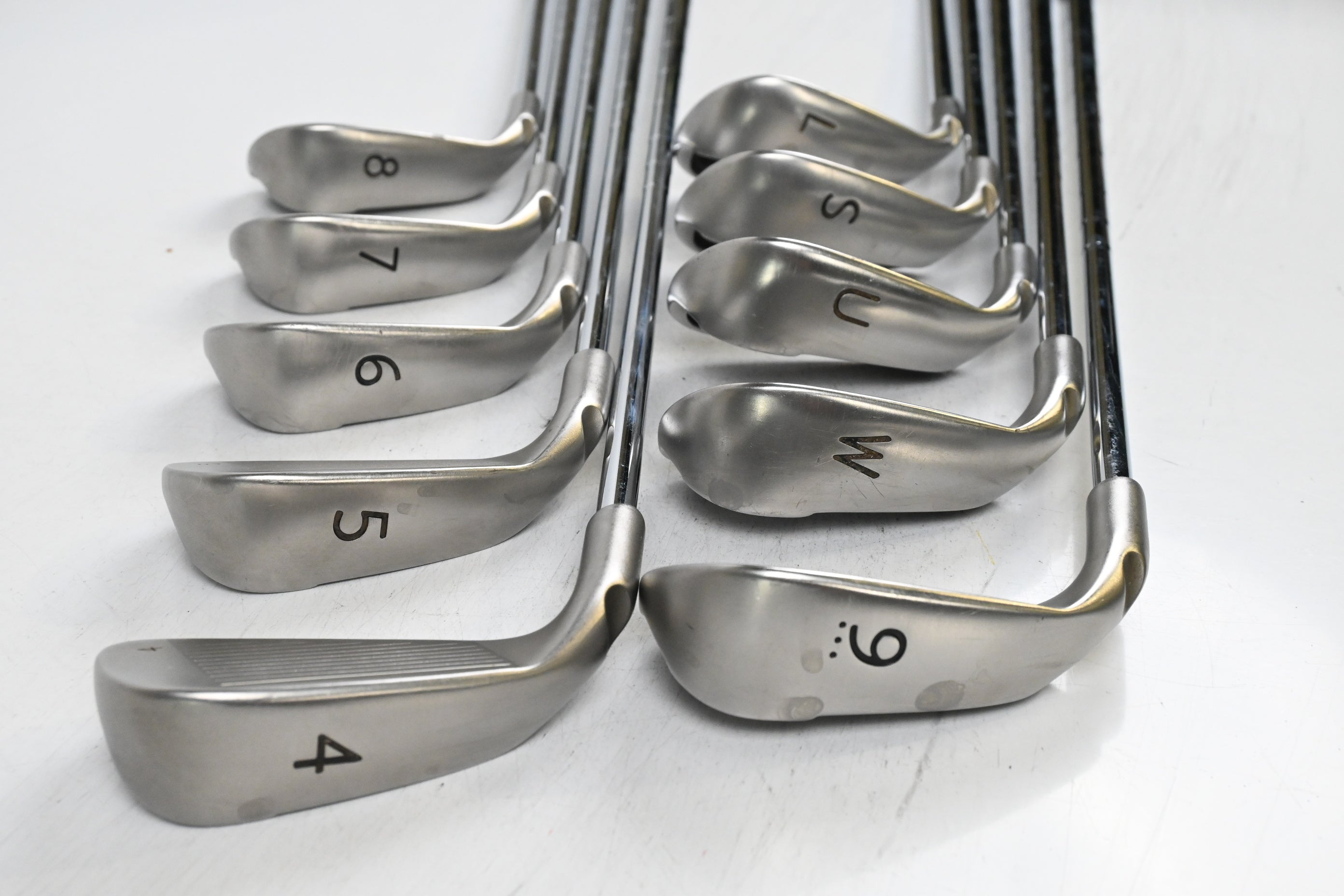 Ping G20 Irons / 4-PW+GW+SW+LW / Red Dot / Regular Flex Ping CFS Shafts