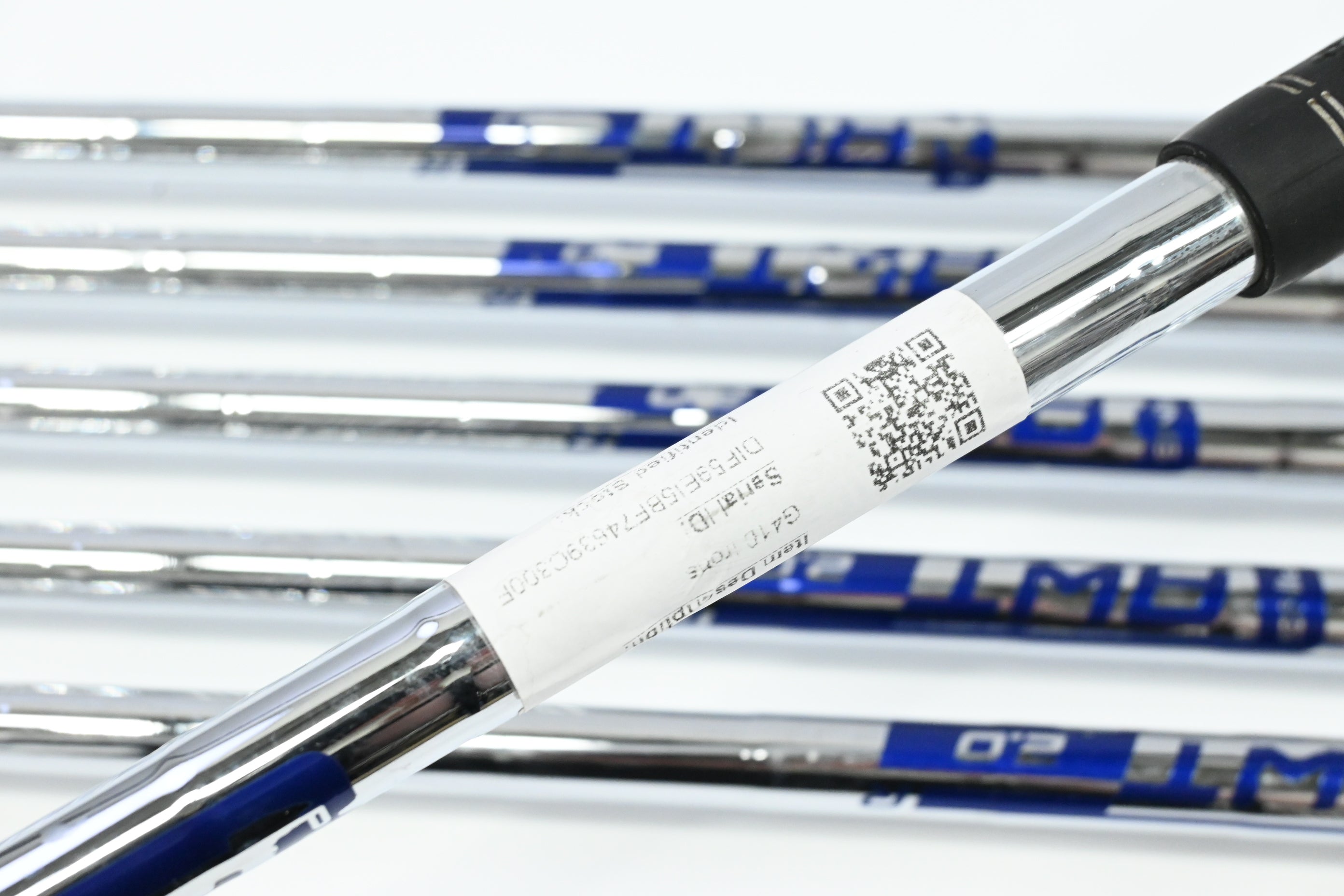 Ping G410 Irons / 5-PW / Black Dot / Regular Flex Ping AWT 2.0 Shafts