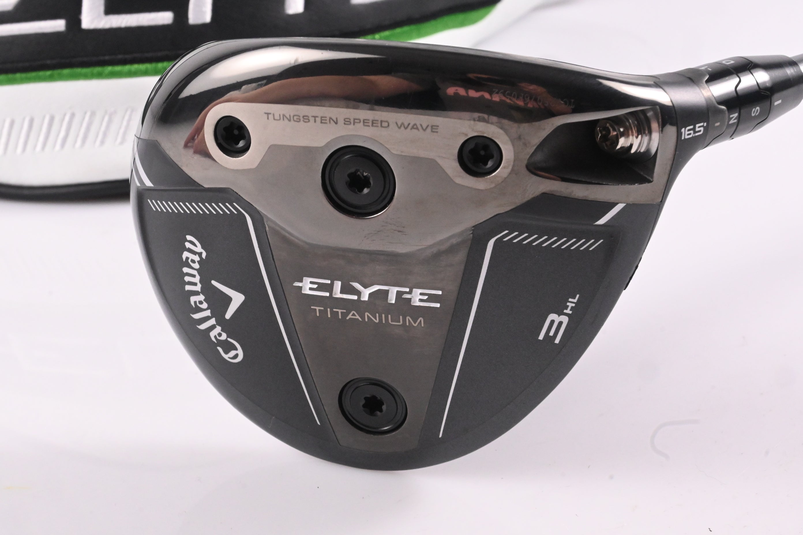 Tour Issue Callaway Elyte Ti #3 Wood / 16.5 Degree / Regular Flex Denali