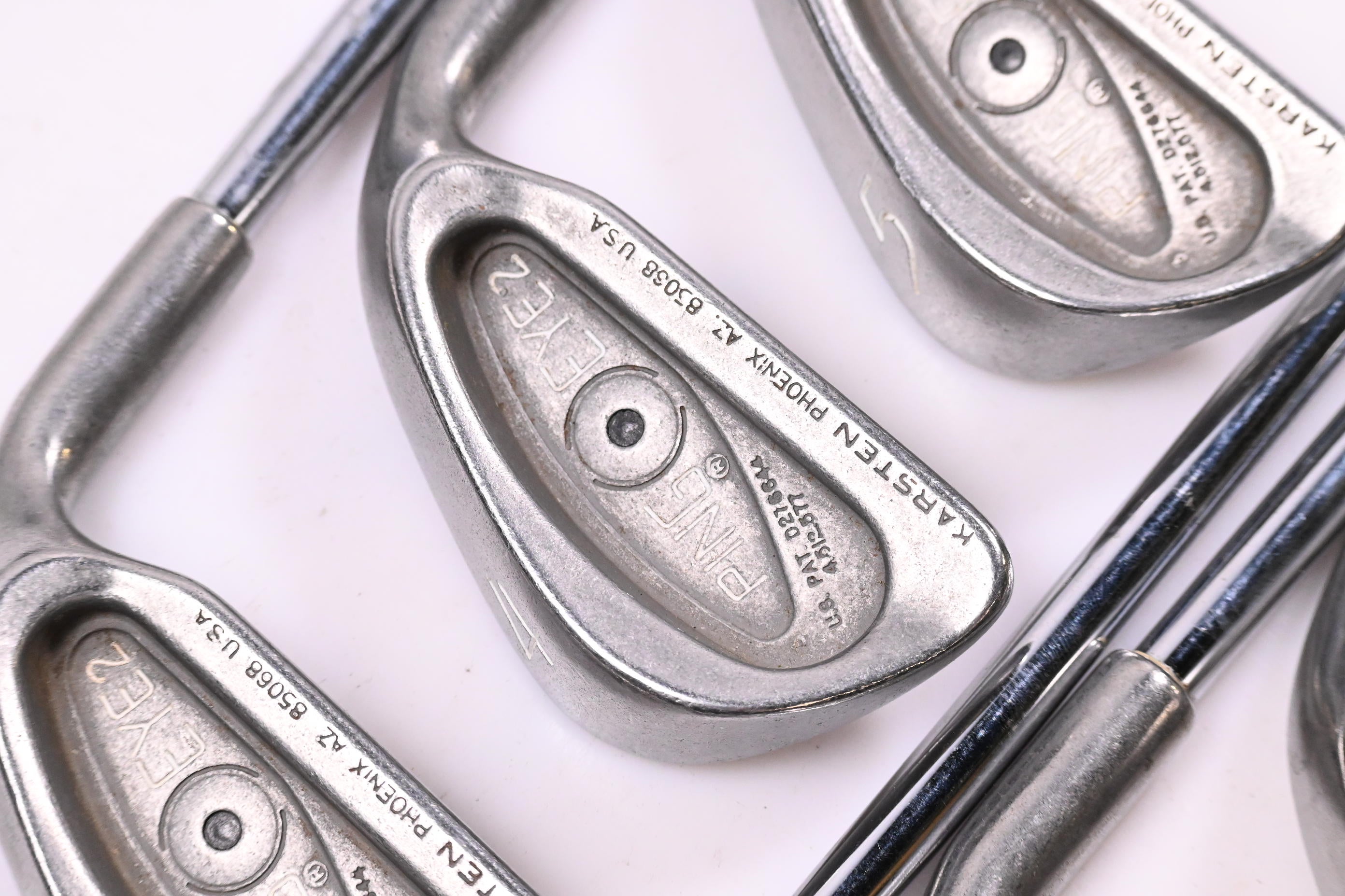 Ping Eye 2 Irons / 3-9I / Black Dot / Stiff Flex Ping Karsten Steel Shafts