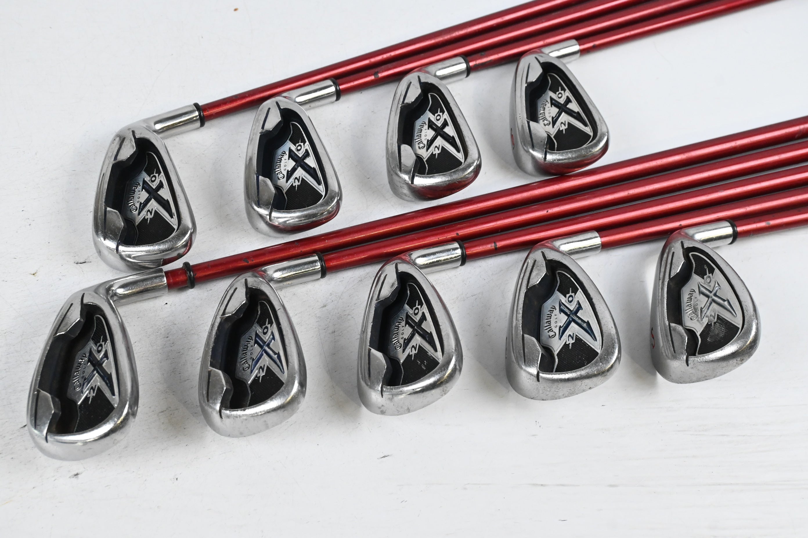Ladies Callaway X-20 Irons / 3-PW+SW / Ladies Flex Callaway X Shafts