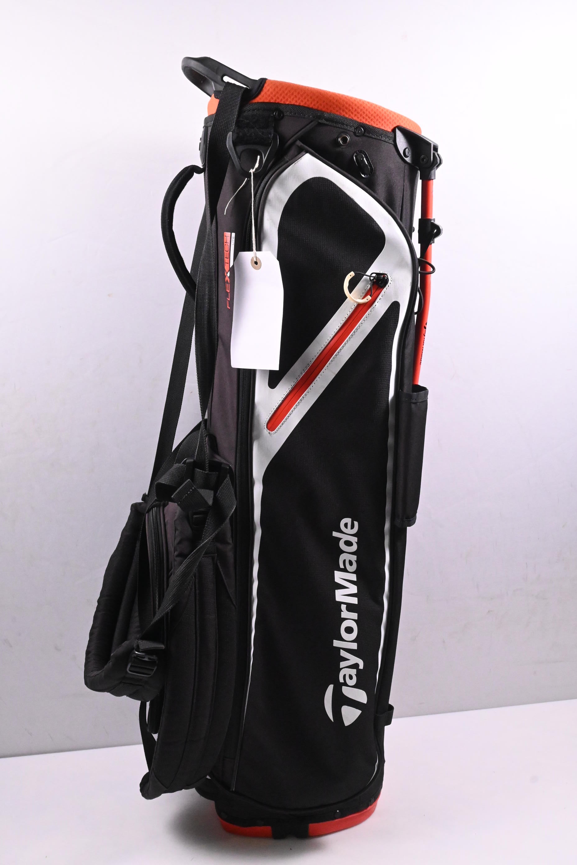 Taylormade Flex Tech Lite Stand Bag / 4-Way Divider / Black, White, Red