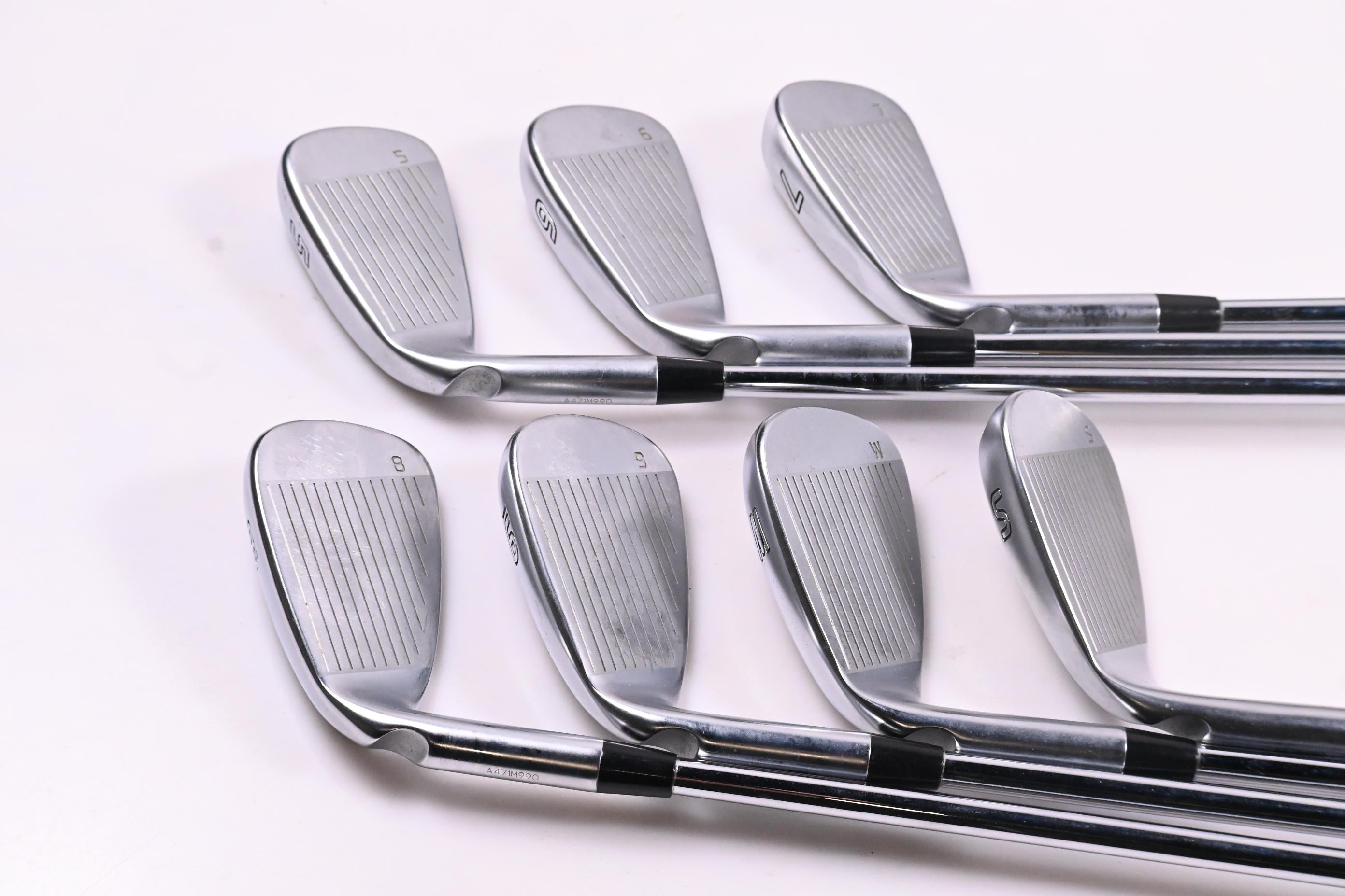 Ping G425 Irons / 5-PW+SW / Black Dot / Regular Flex Ping AWT 2.0 Shafts