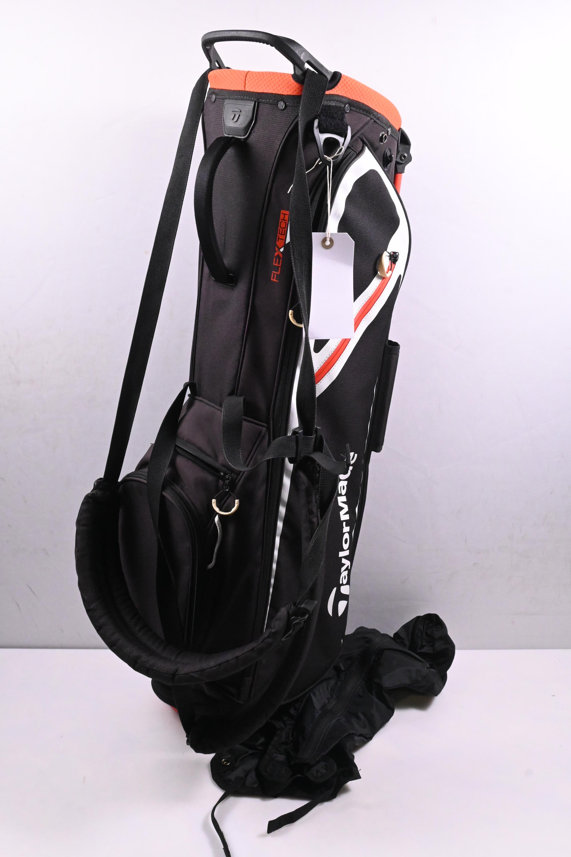 Taylormade Flex Tech Lite Stand Bag / 4-Way Divider / Black, White, Red
