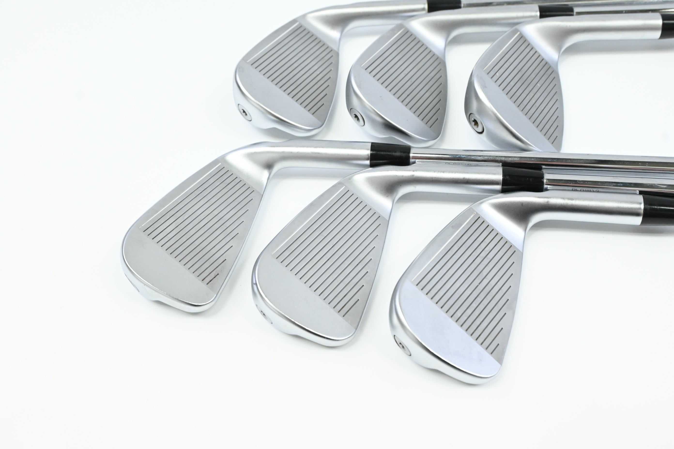 Left Hand Ping i530 Irons / 5-PW / Blue Dot / Stiff Flex Ping AWT 3.0 Shafts