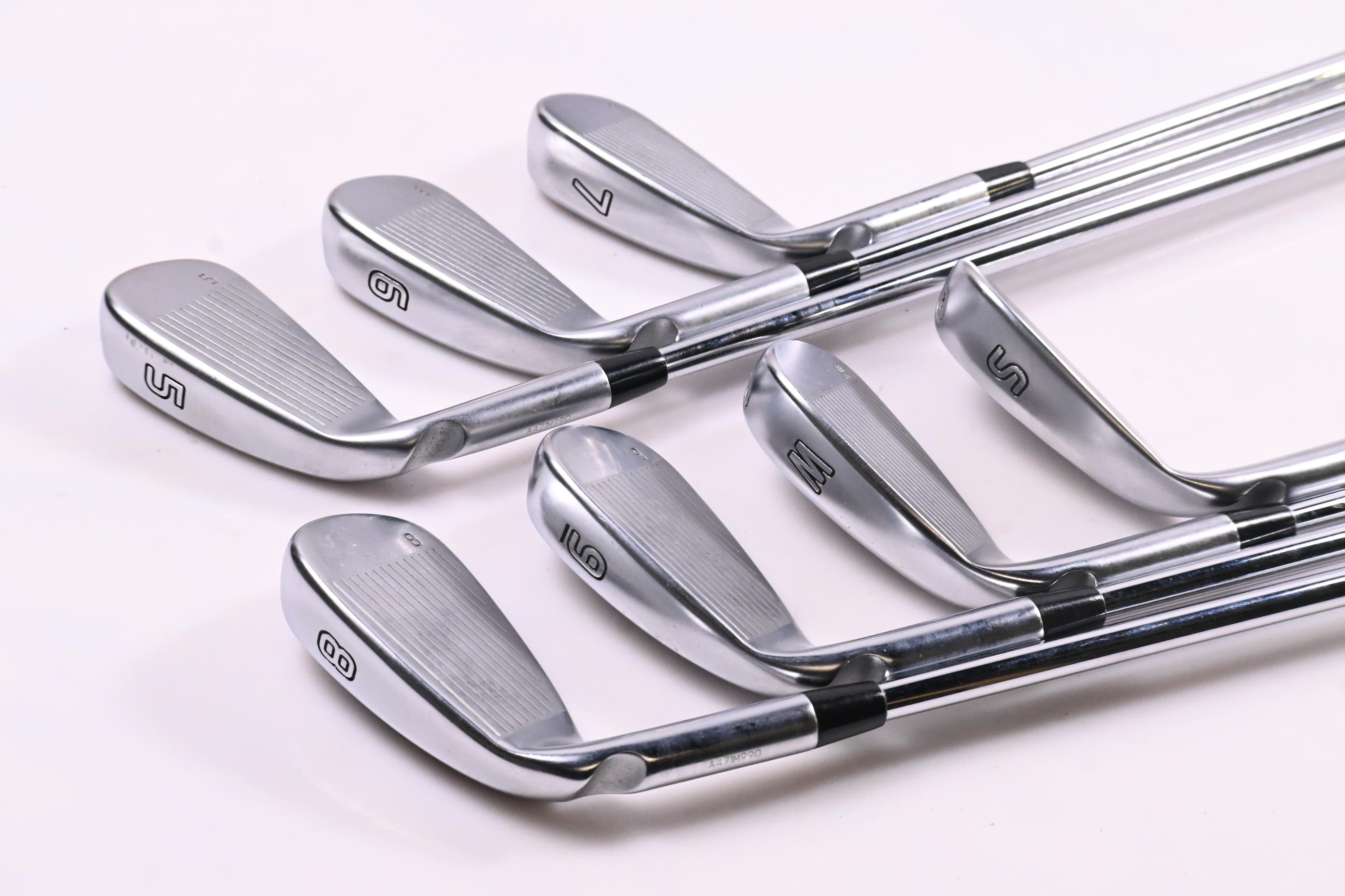 Ping G425 Irons / 5-PW+SW / Black Dot / Regular Flex Ping AWT 2.0 Shafts