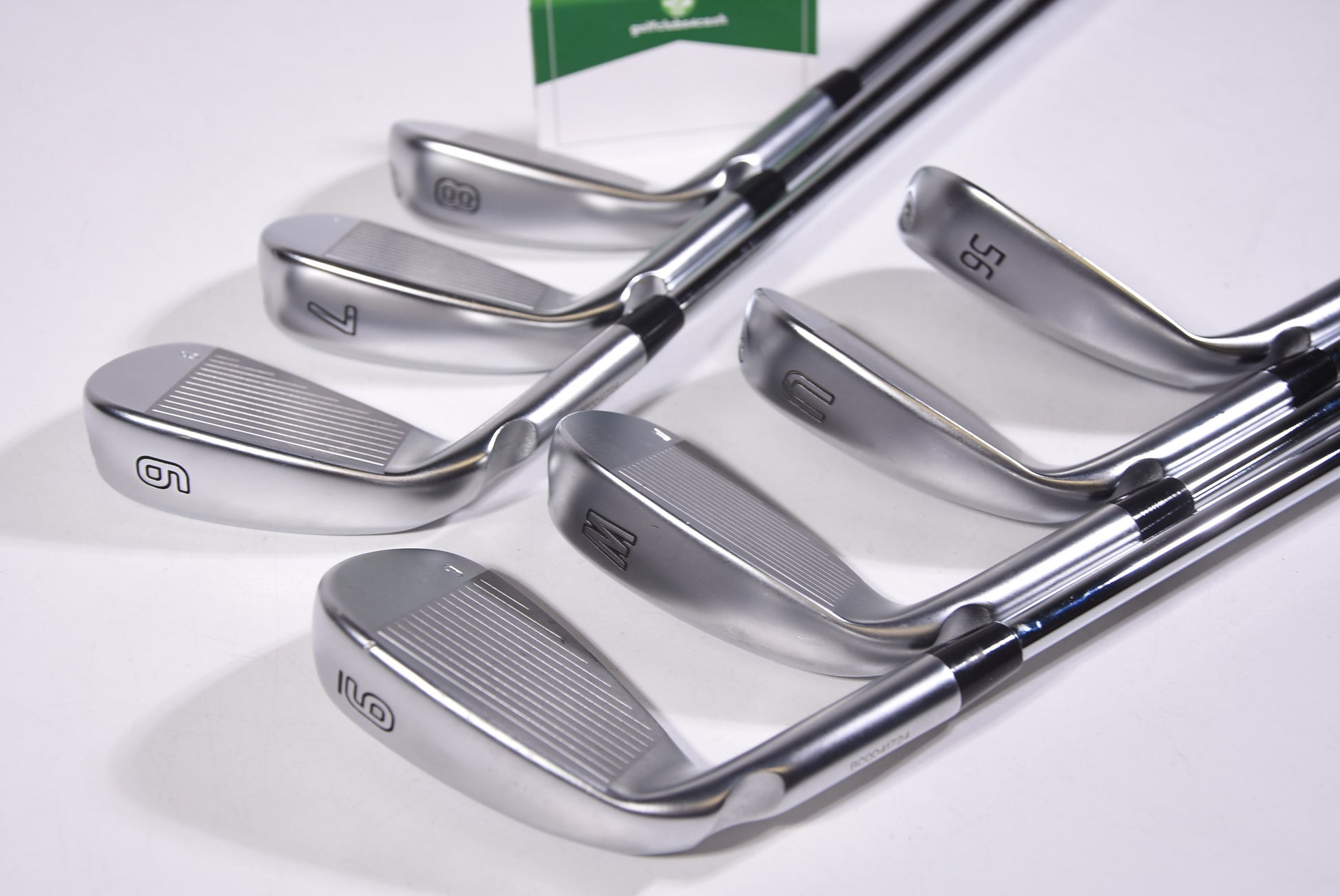 Ping G730 Irons / 6-PW+GW+SW / White Dot / Regular Flex Dynamic Gold MID 100