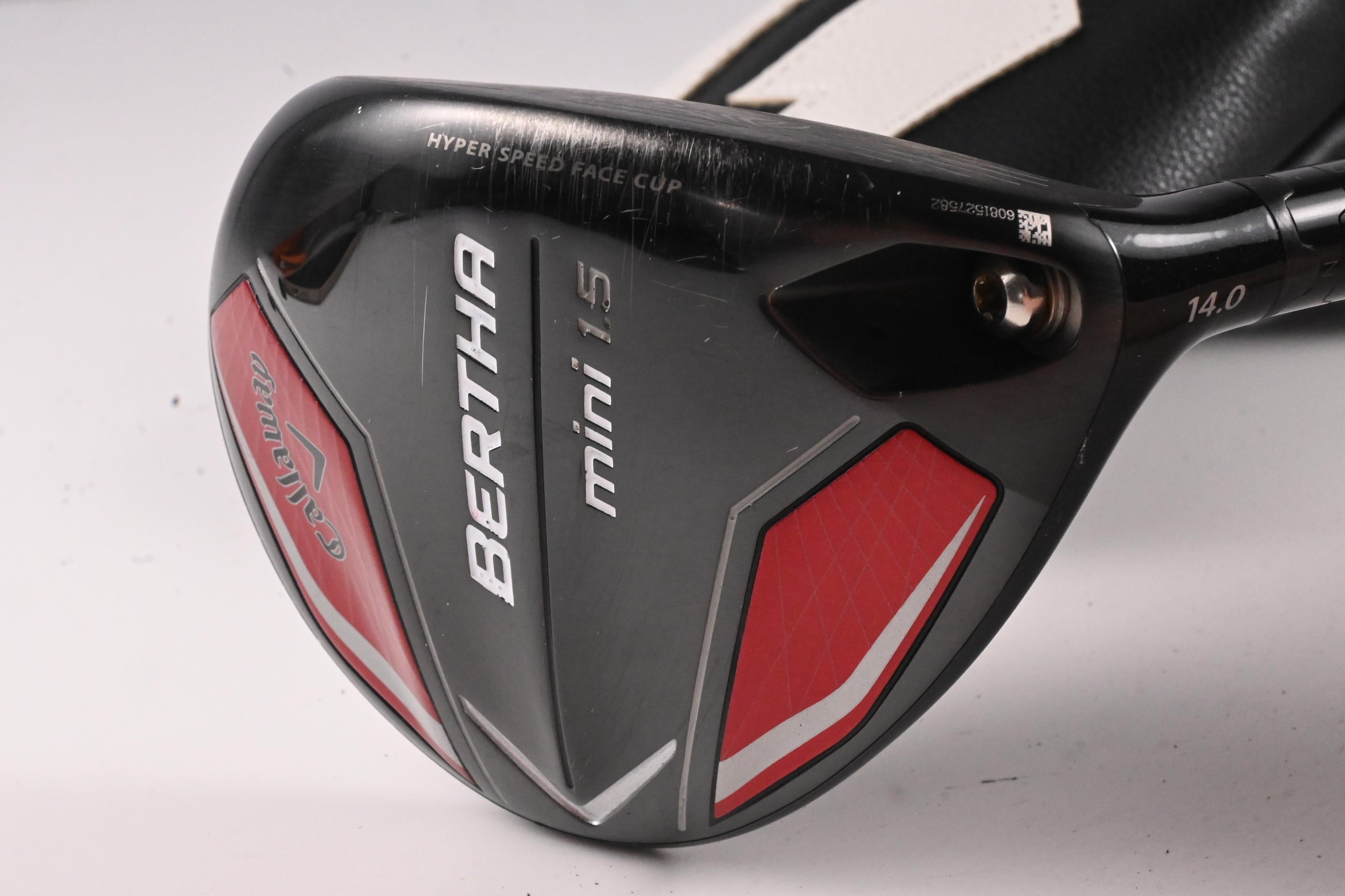 Callaway Big Bertha Mini 1.5 Driver / 14 Degree / Stiff Flex Kuro Kage White 60