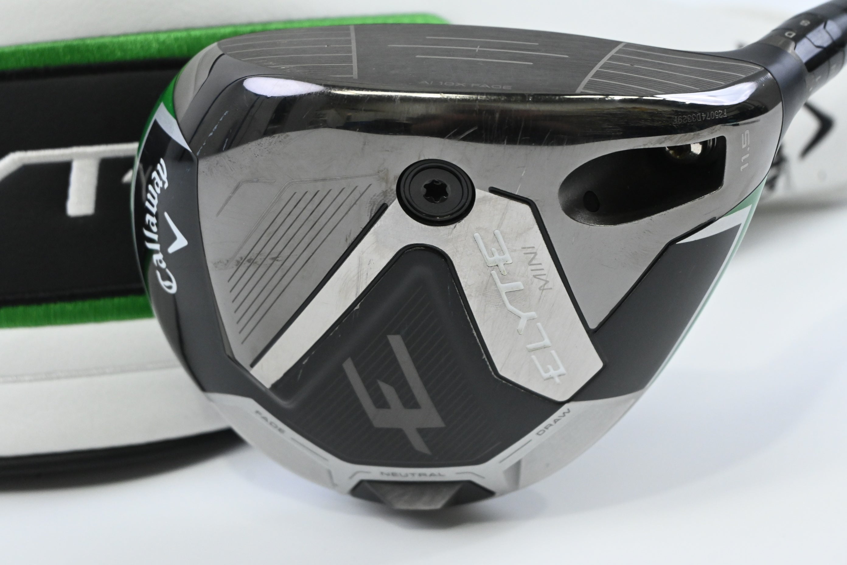 Callaway Elyte Mini Driver / 11.5 Degree / Stiff Flex Denali Charcoal 60 Shaft