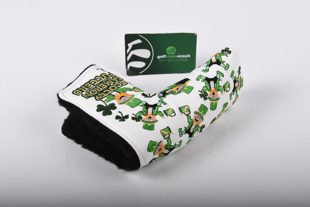 Scotty Cameron 2014 St. Patrick's Day Putter Cover / Blade / White