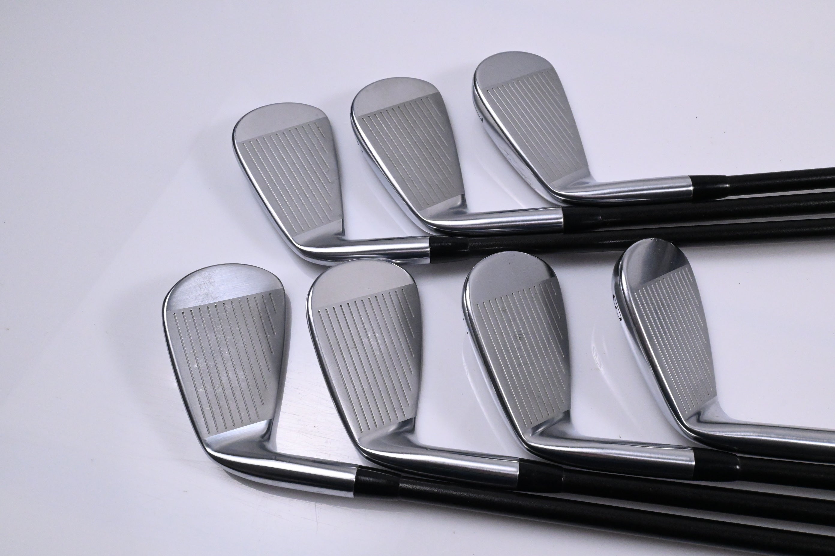 Mizuno Pro 225 Irons / 5-PW+GW / Stiff Flex LA Golf A-Series High 65 Shafts