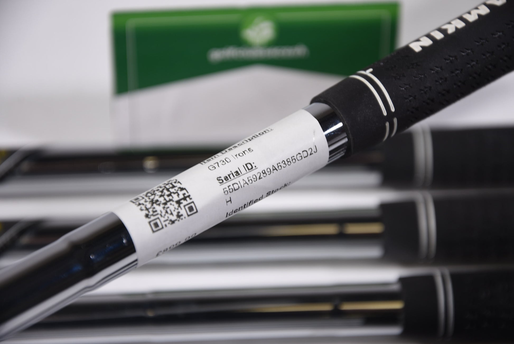 Ping G730 Irons / 6-PW+GW+SW / White Dot / Regular Flex Dynamic Gold MID 100