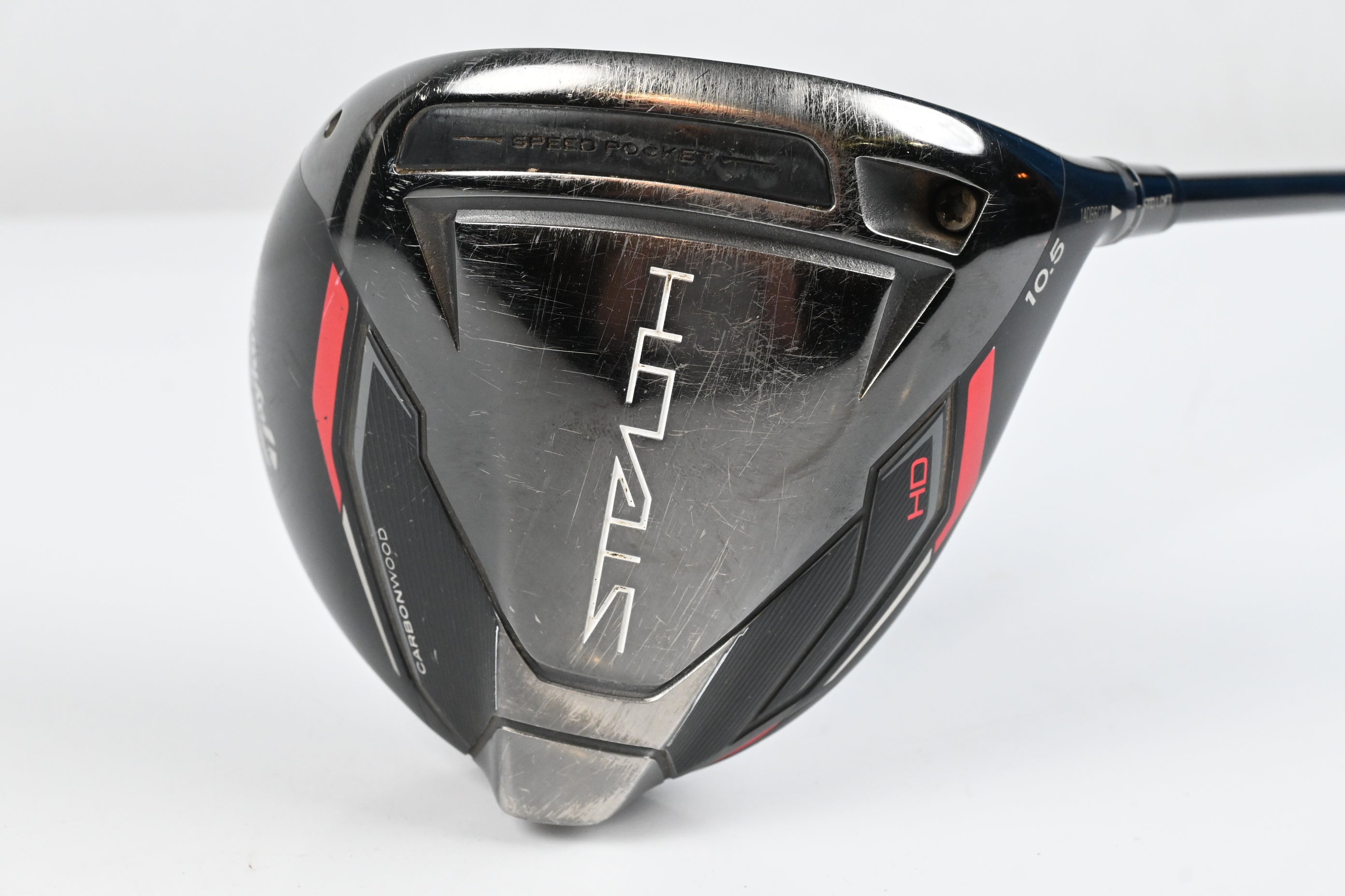 Taylormade Stealth HD Driver / 10.5 Degree / X-Flex Hzrdus Gen4 Black 70 Shaft
