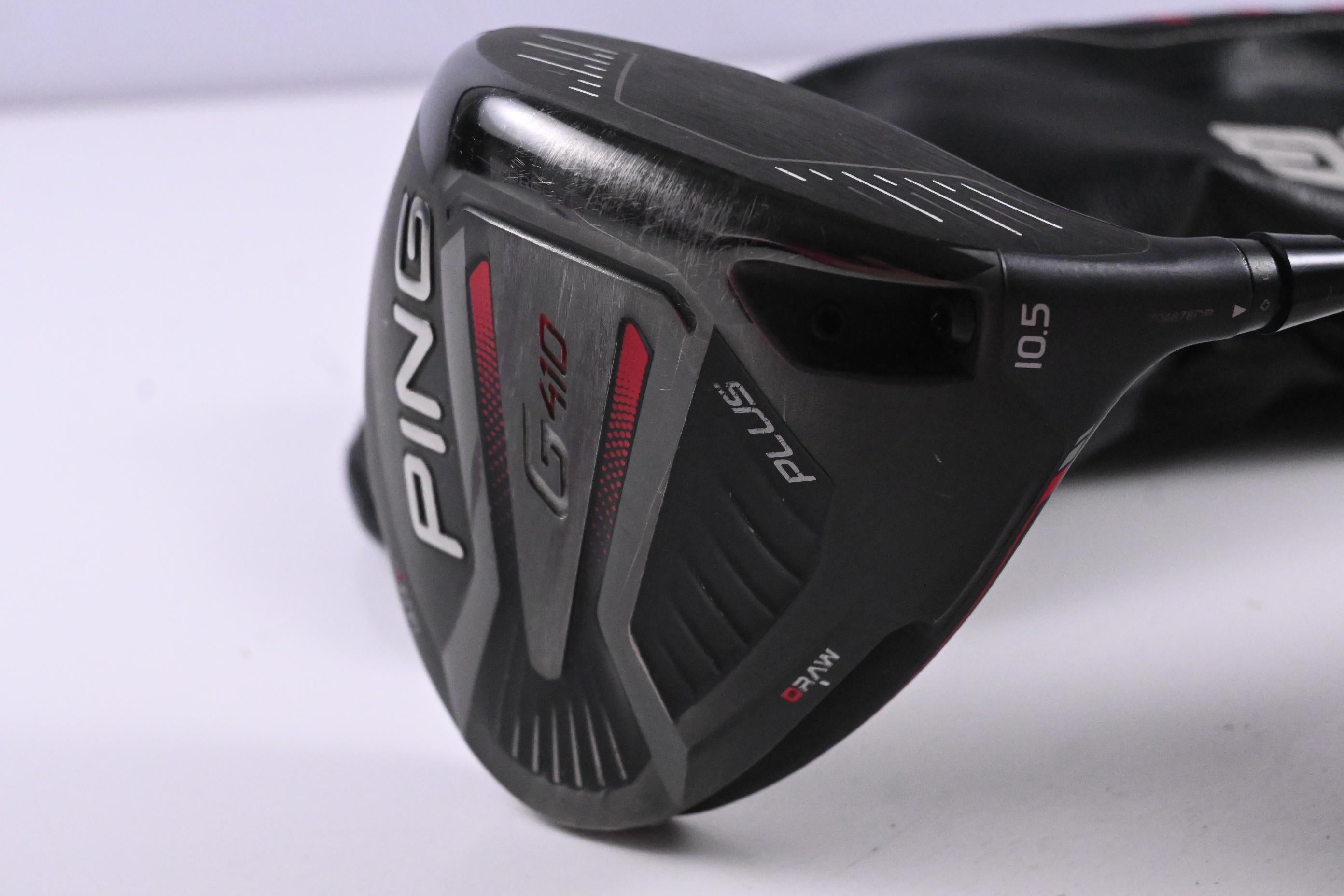 Ping G410 Plus Driver / 10.5 Degree / Stiff Flex HZRDUS Smoke RDX Red 60 Shaft