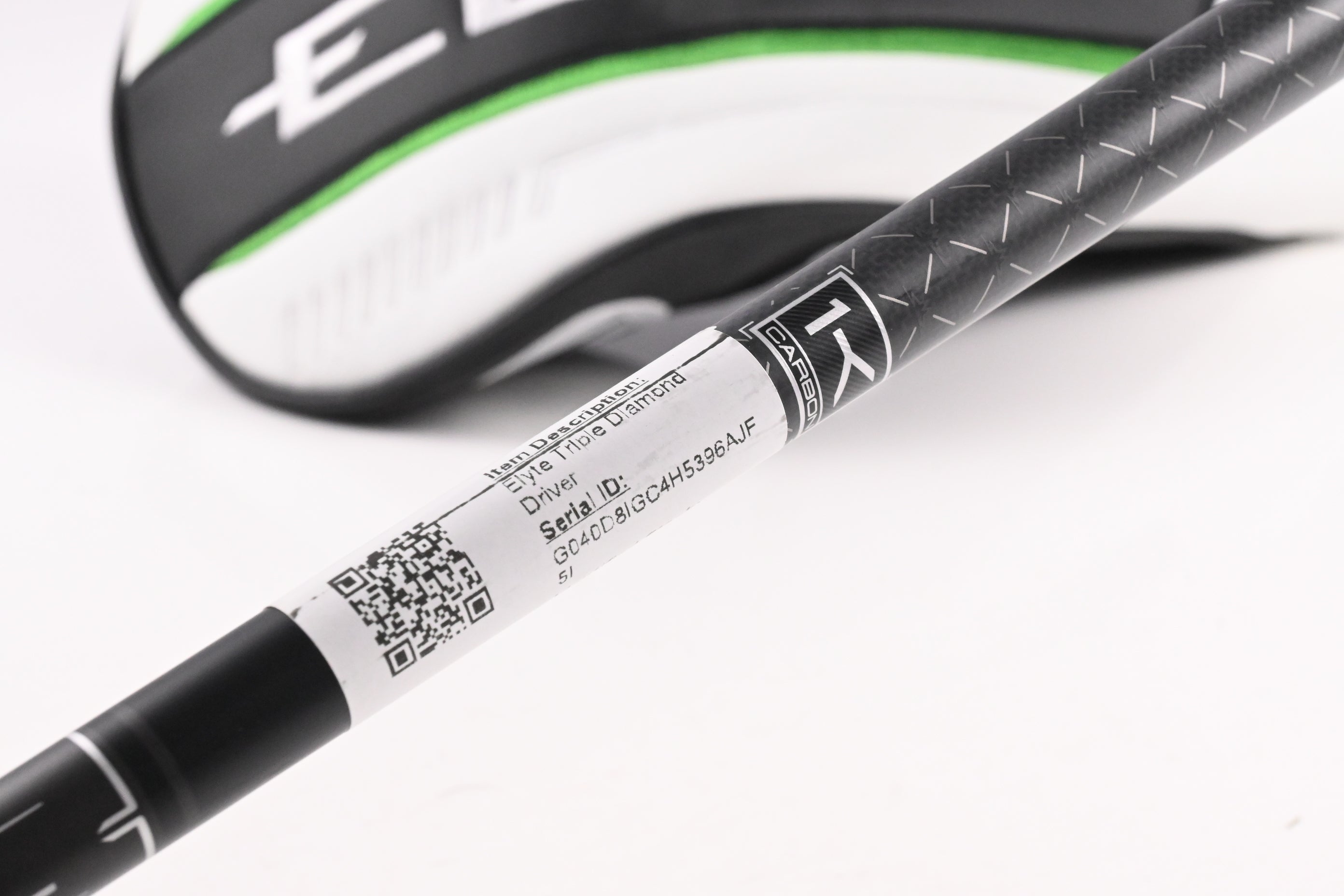 Callaway Elyte Triple Diamond Driver / 10.5 Degree / Stiff Flex Tensei 1K Black