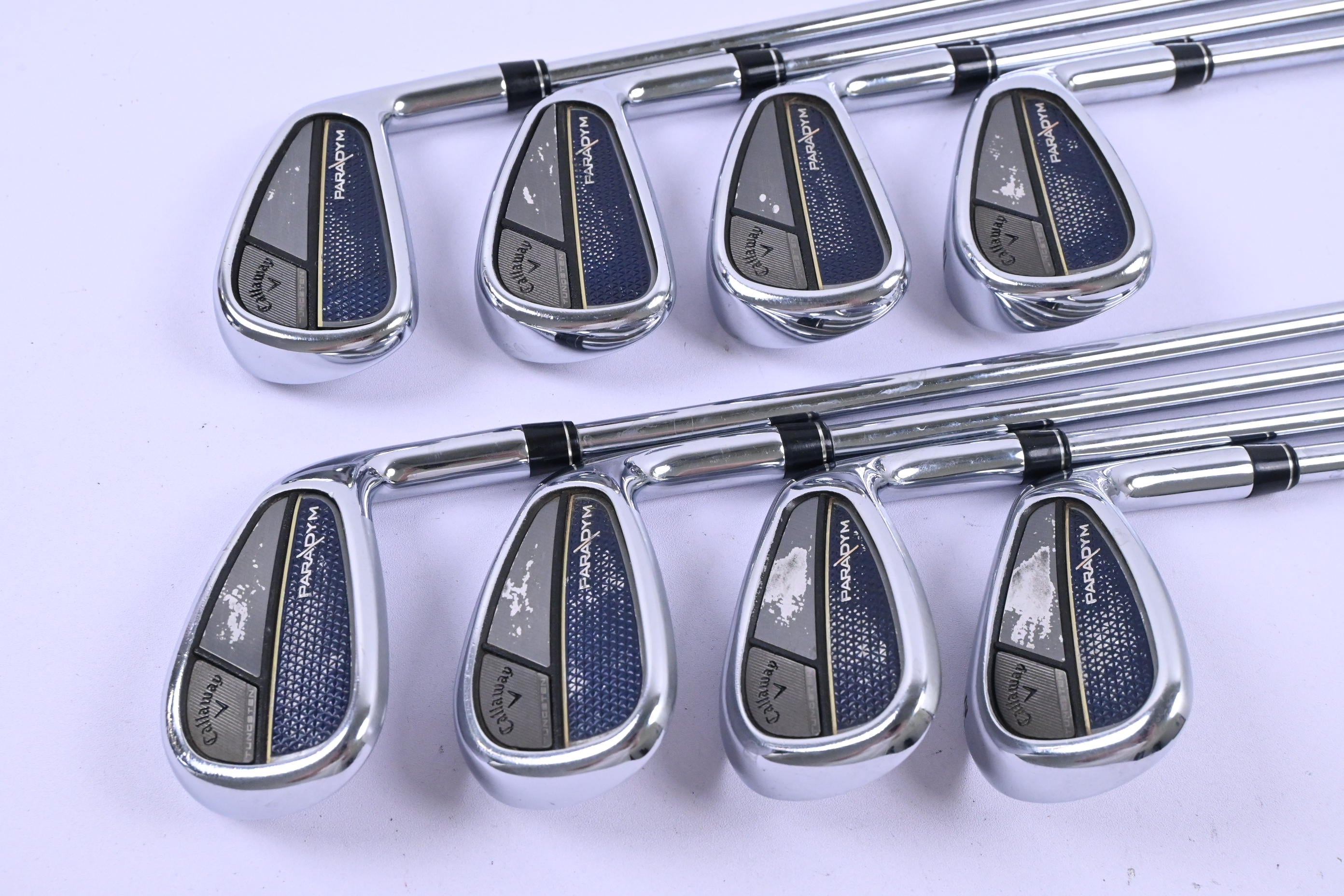 Callaway Paradym Irons / 5-PW+AW+52* / Regular Flex Elevate MPH 95 Shafts