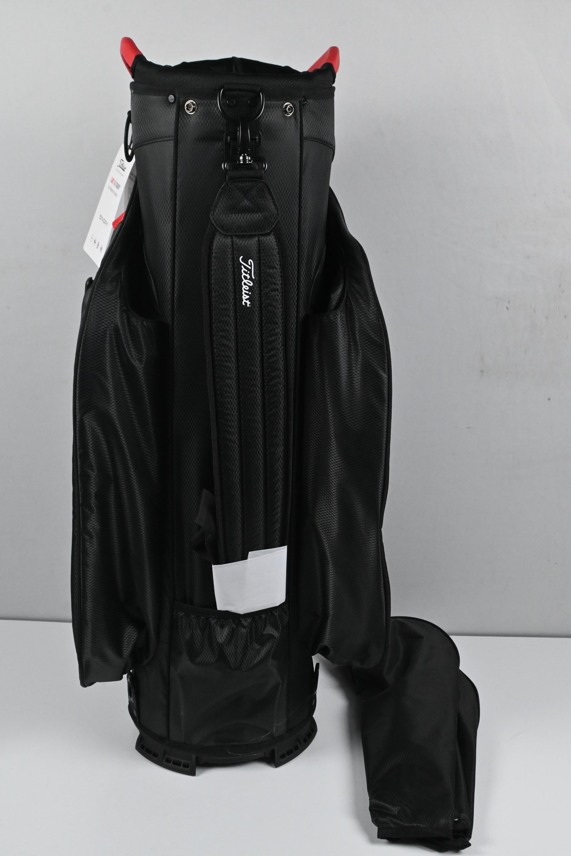 Titleist StaDry Cart Bag / 14-Way Divider / Black & Red