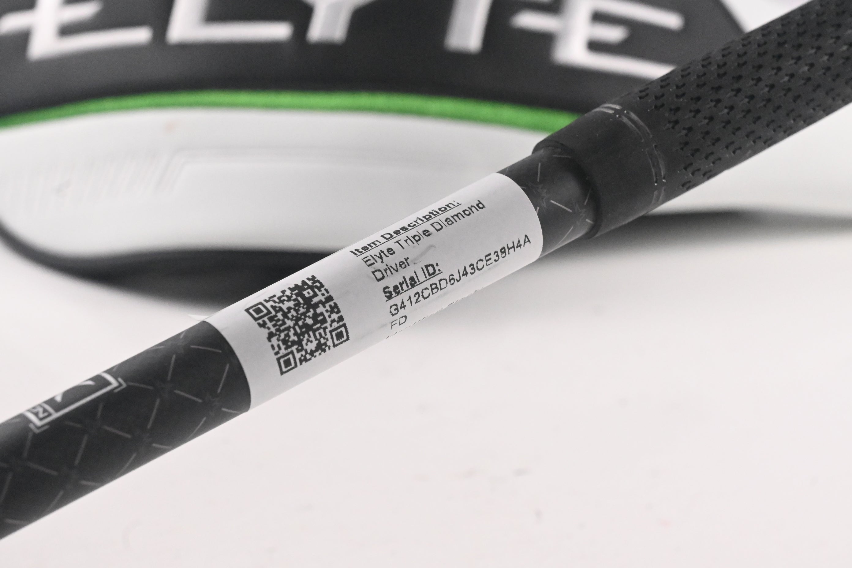 Callaway Elyte Triple Diamond Driver / 9 Degree / X-Flex Tensei 1K Black 65