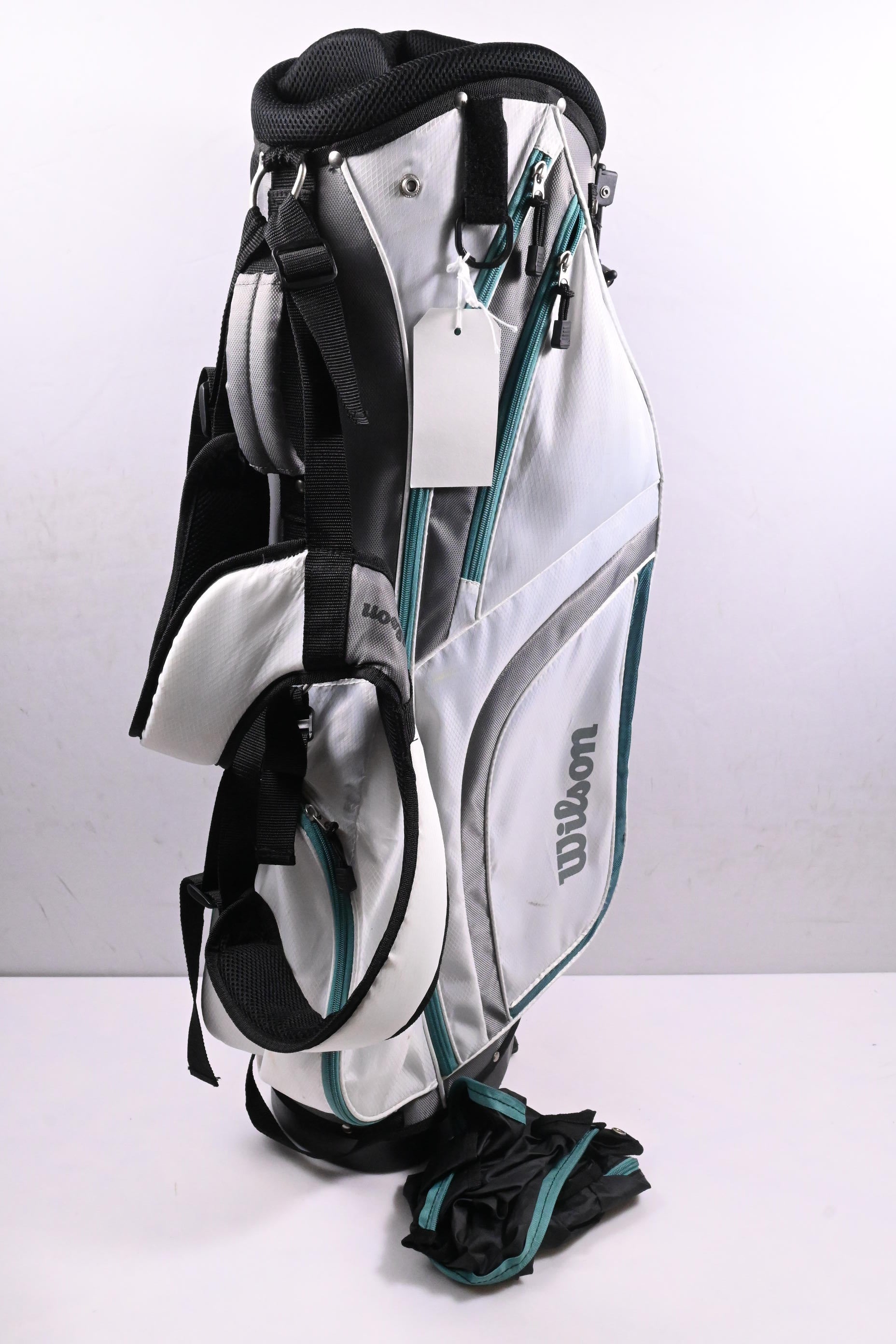 Wilson Stand Bag / 6-Way Divider / White, Green , Grey