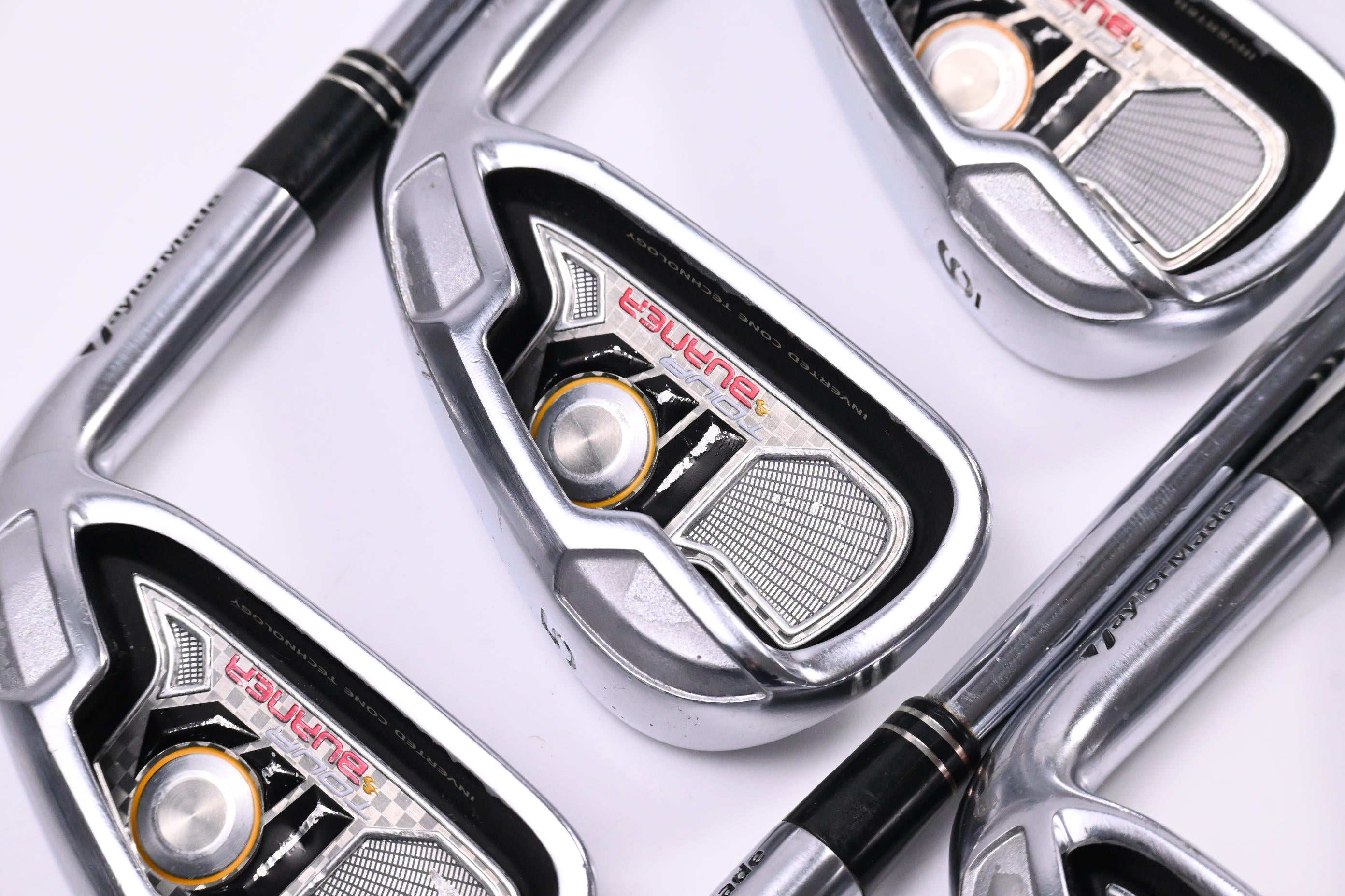 Taylormade Tour Burner Irons / 4-PW+SW / Regular Flex Taylormade 105 Shafts