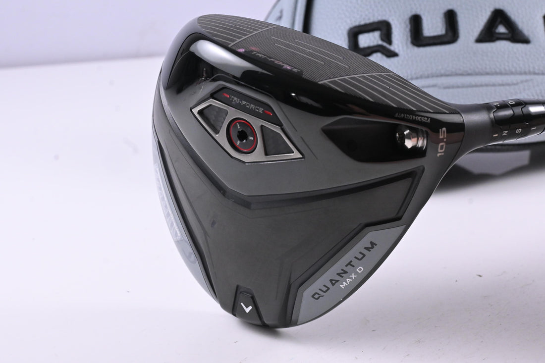 Callaway Quantum Max D Driver / 10.5 Degree / Regular Flex Denali Frost Silver